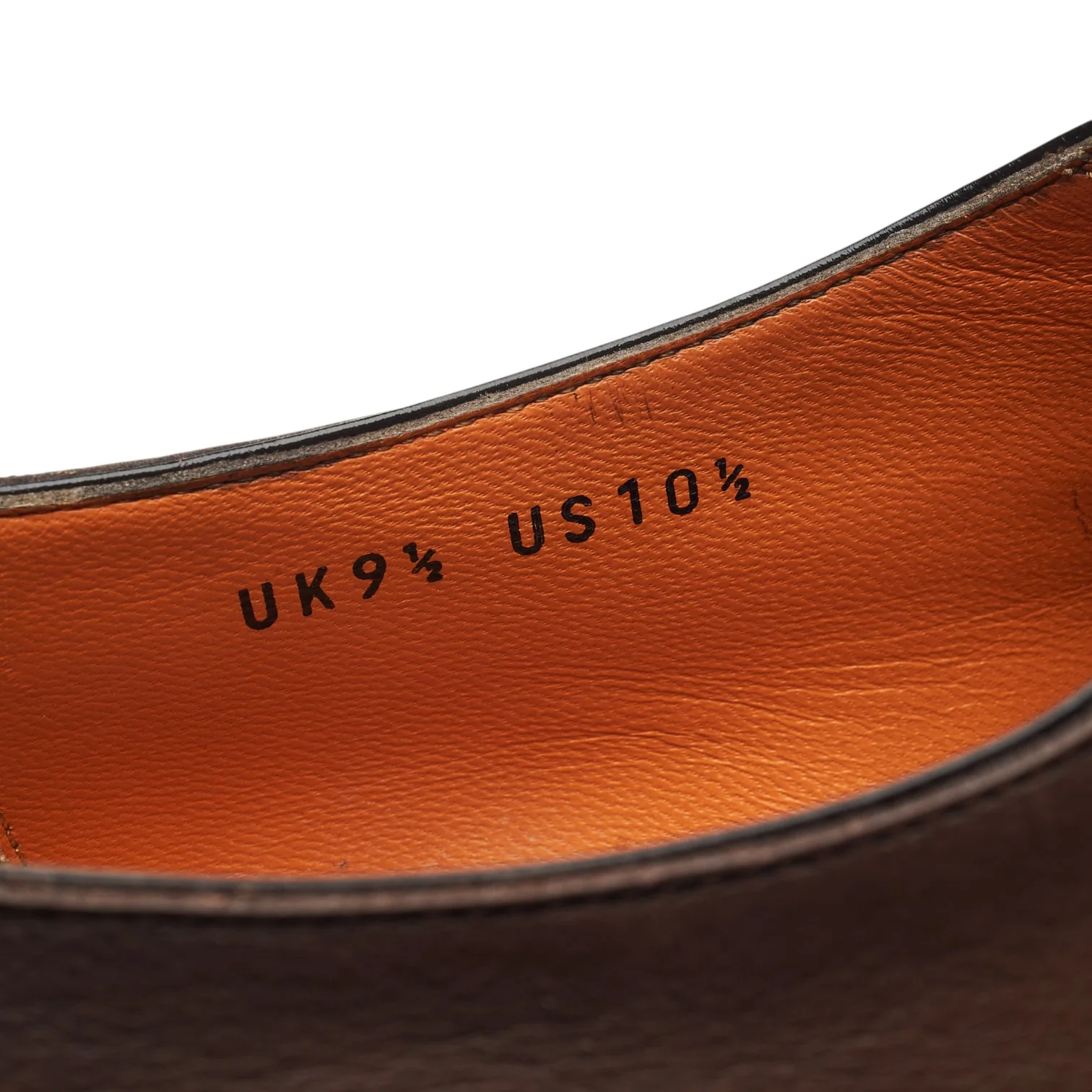 Dark Brown Leather Oxford UK 9.5 F - Image 7
