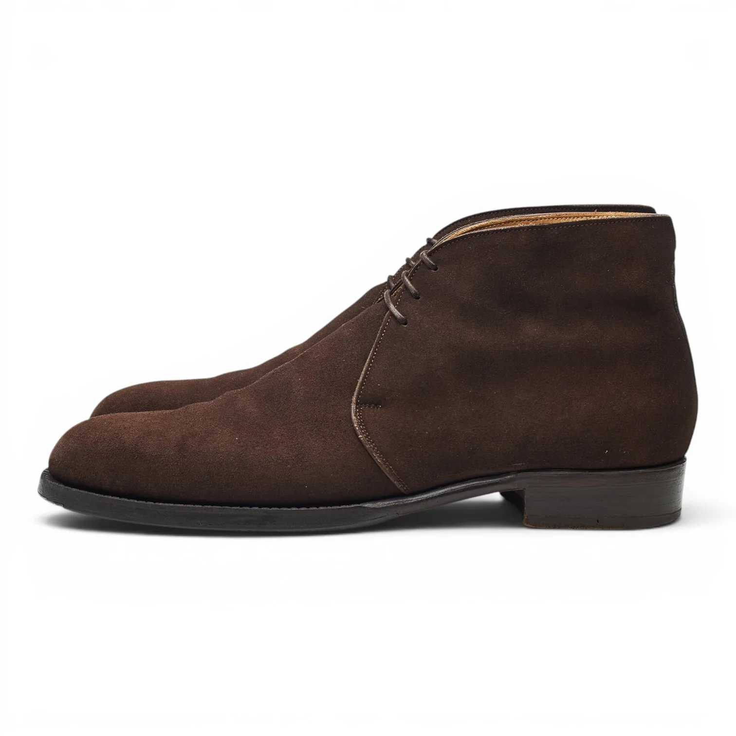 Dark Brown Suede Chukka Boots UK 8 EU 42 F - Image 3
