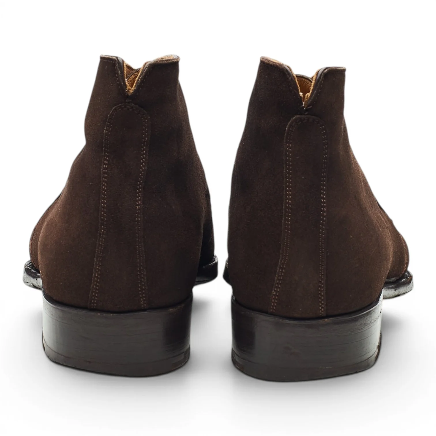 Dark Brown Suede Chukka Boots UK 8 EU 42 F - Image 4