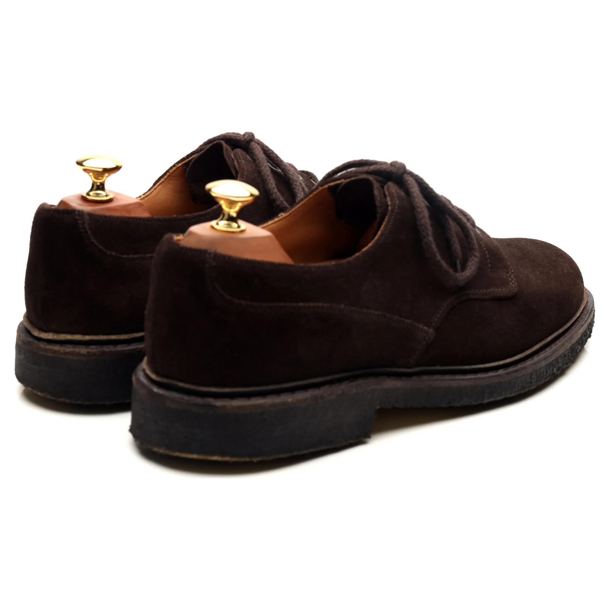 'Chilcote' Dark Brown Suede Derby UK 9 G - Image 5