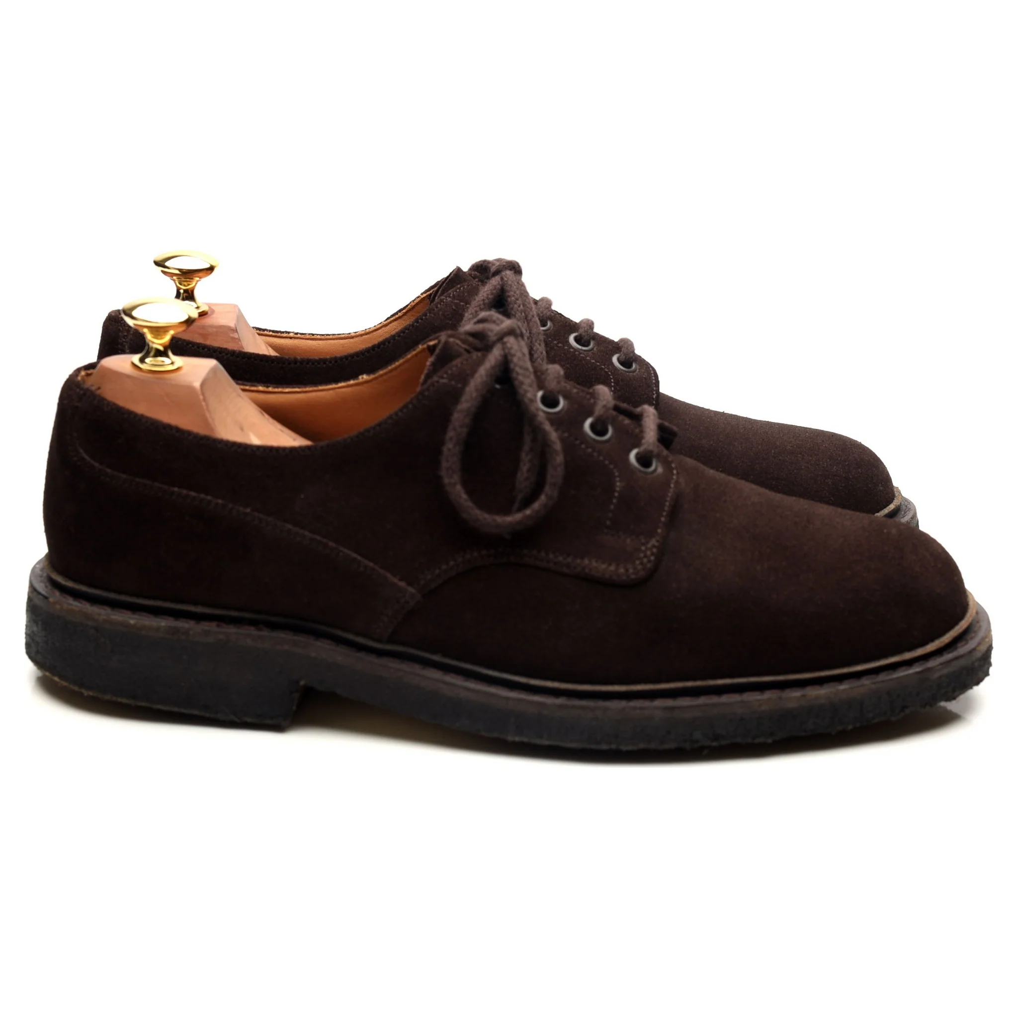 'Chilcote' Dark Brown Suede Derby UK 9 G - Image 6