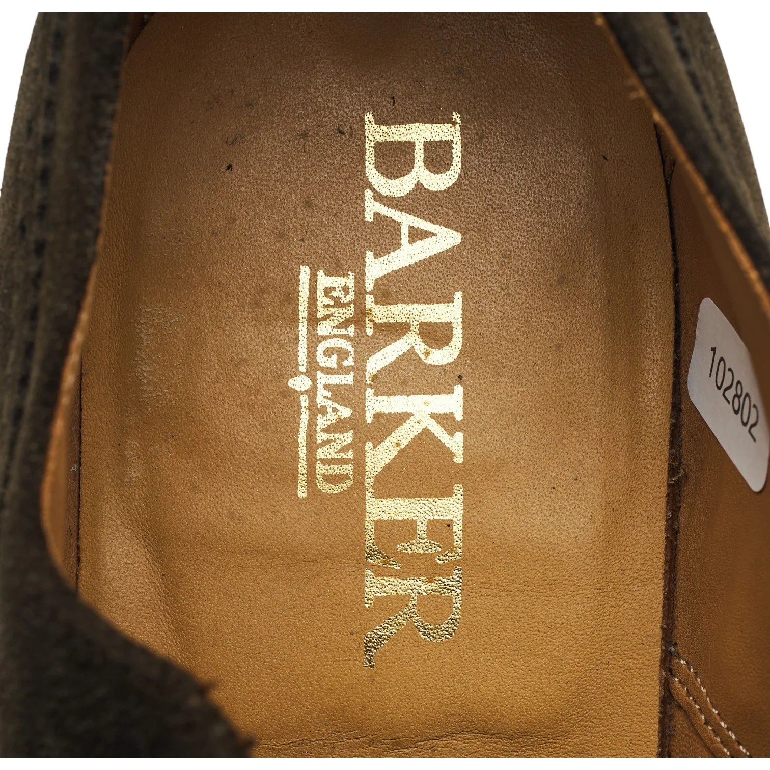 Dark Green Suede Oxford Brogues UK 11 G - Image 7