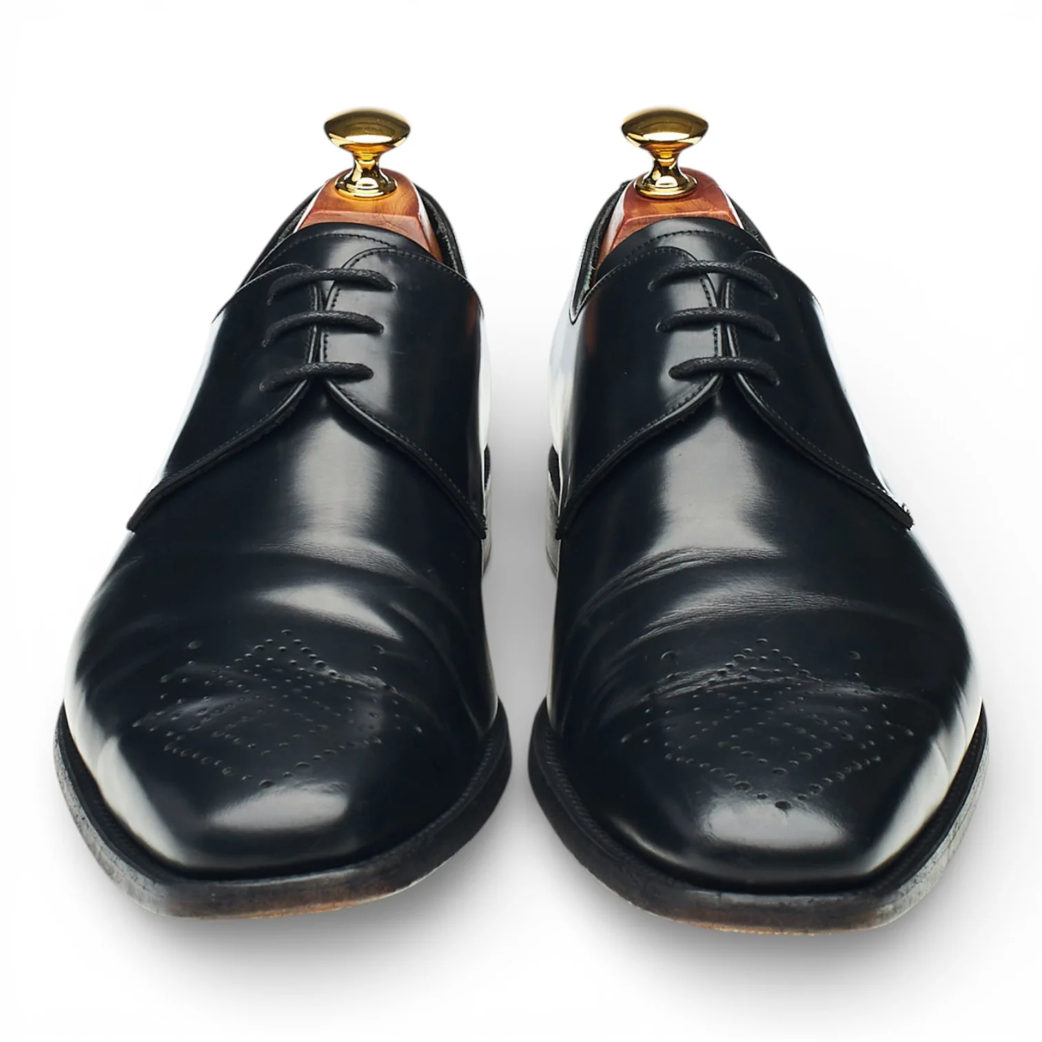 'Darlington' Black Leather Derby UK 9 F - Image 2
