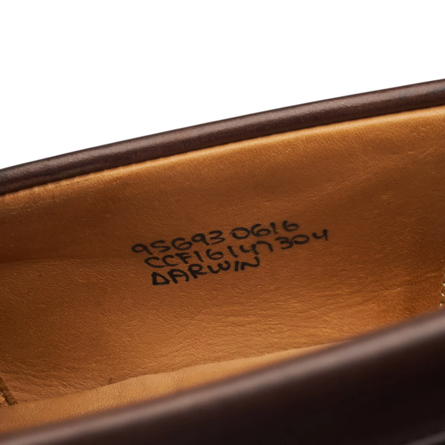 'Darwin' Dark Brown Leather Split Toe Loafers UK 9.5 G - Image 7