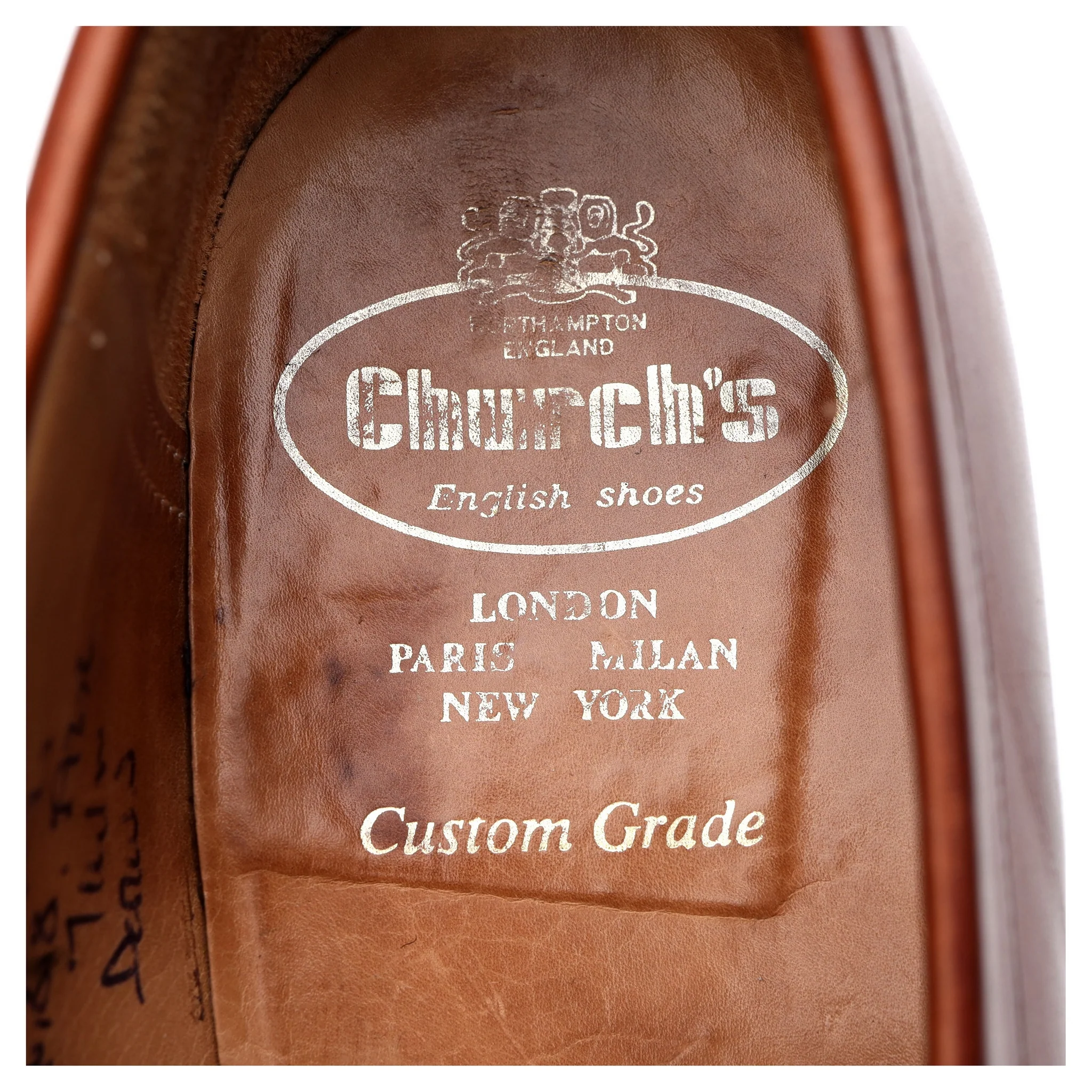 'Darwin' Tan Brown Leather Loafers UK 8.5 F - Image 12