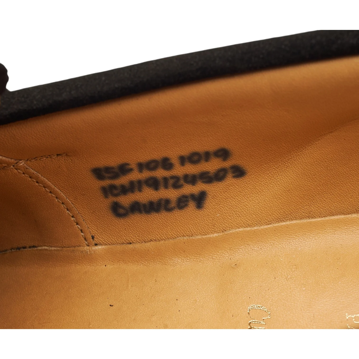 'Dawley' Dark Brown Suede Loafers UK 8.5 F - Image 7