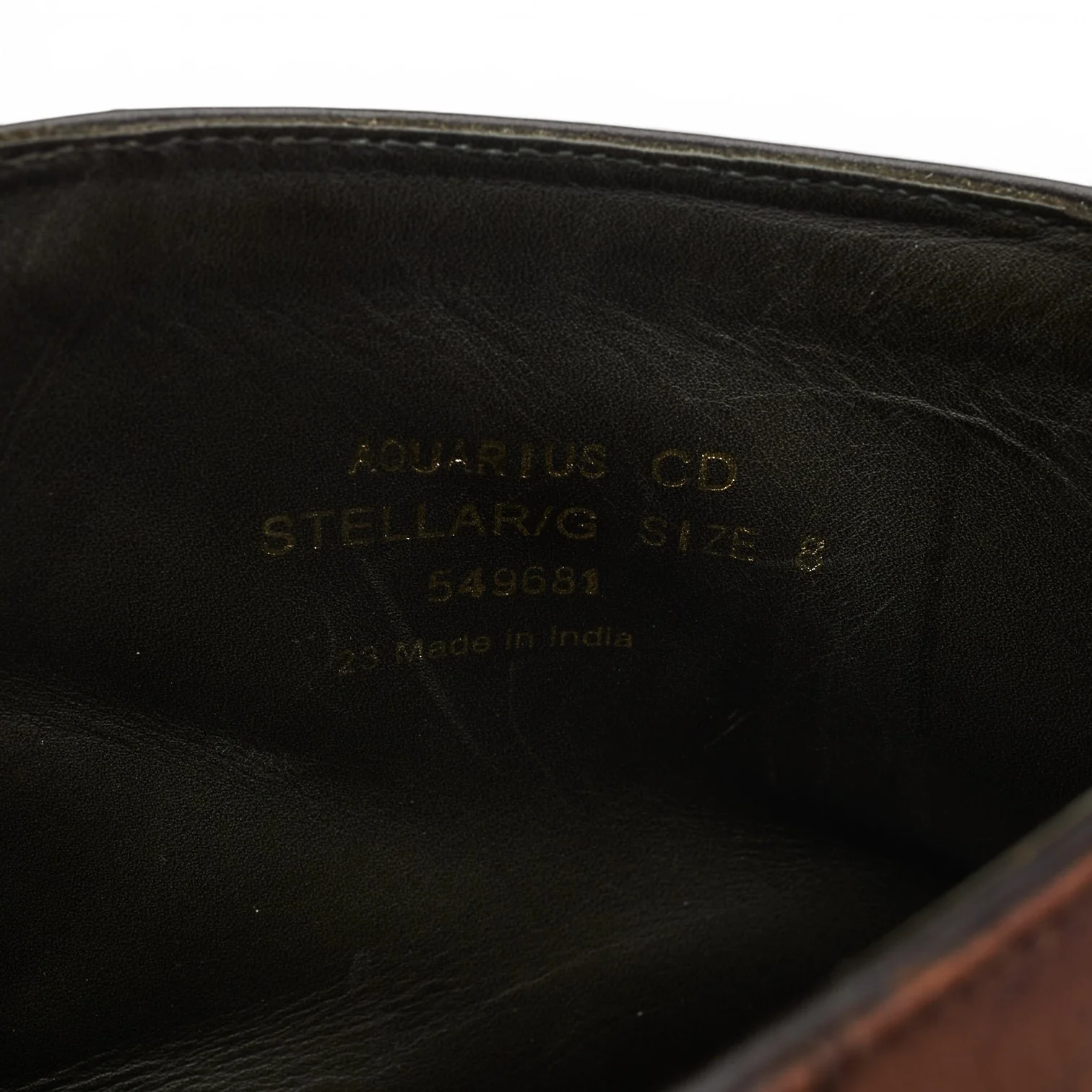 Design 'Aquarius' Tan Brown Leather Boots UK 8 G - Image 8
