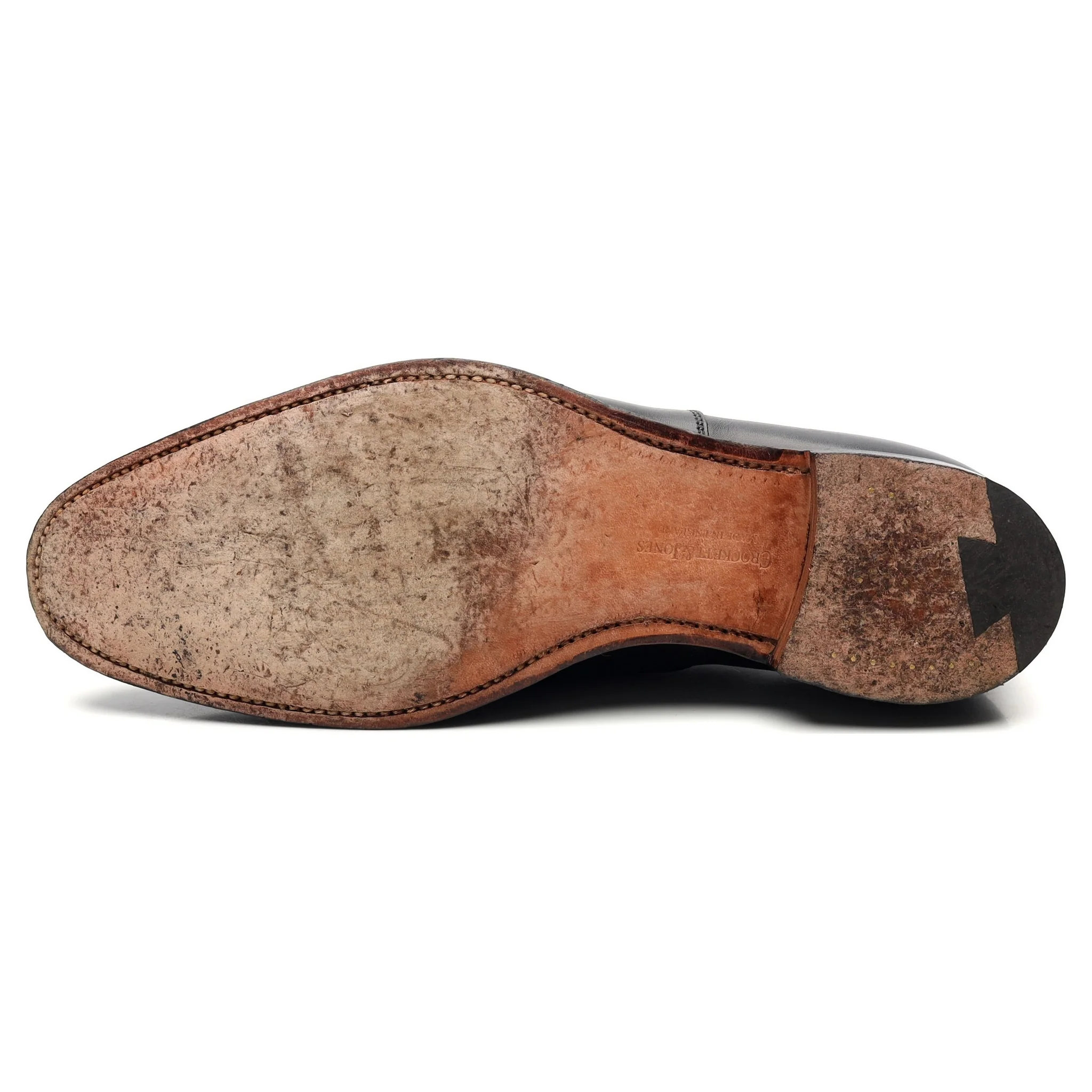 'Dorset 2' Black Leather Oxford UK 8 E - Image 10