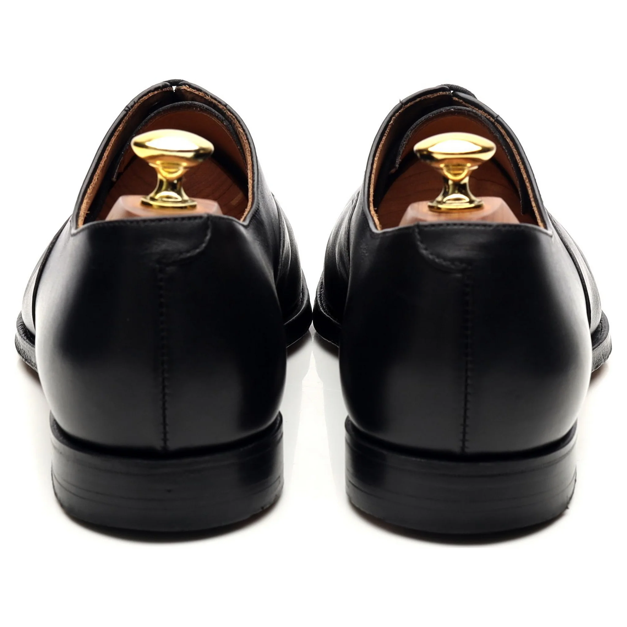 'Dorset 2' Black Leather Oxford UK 8 E - Image 4