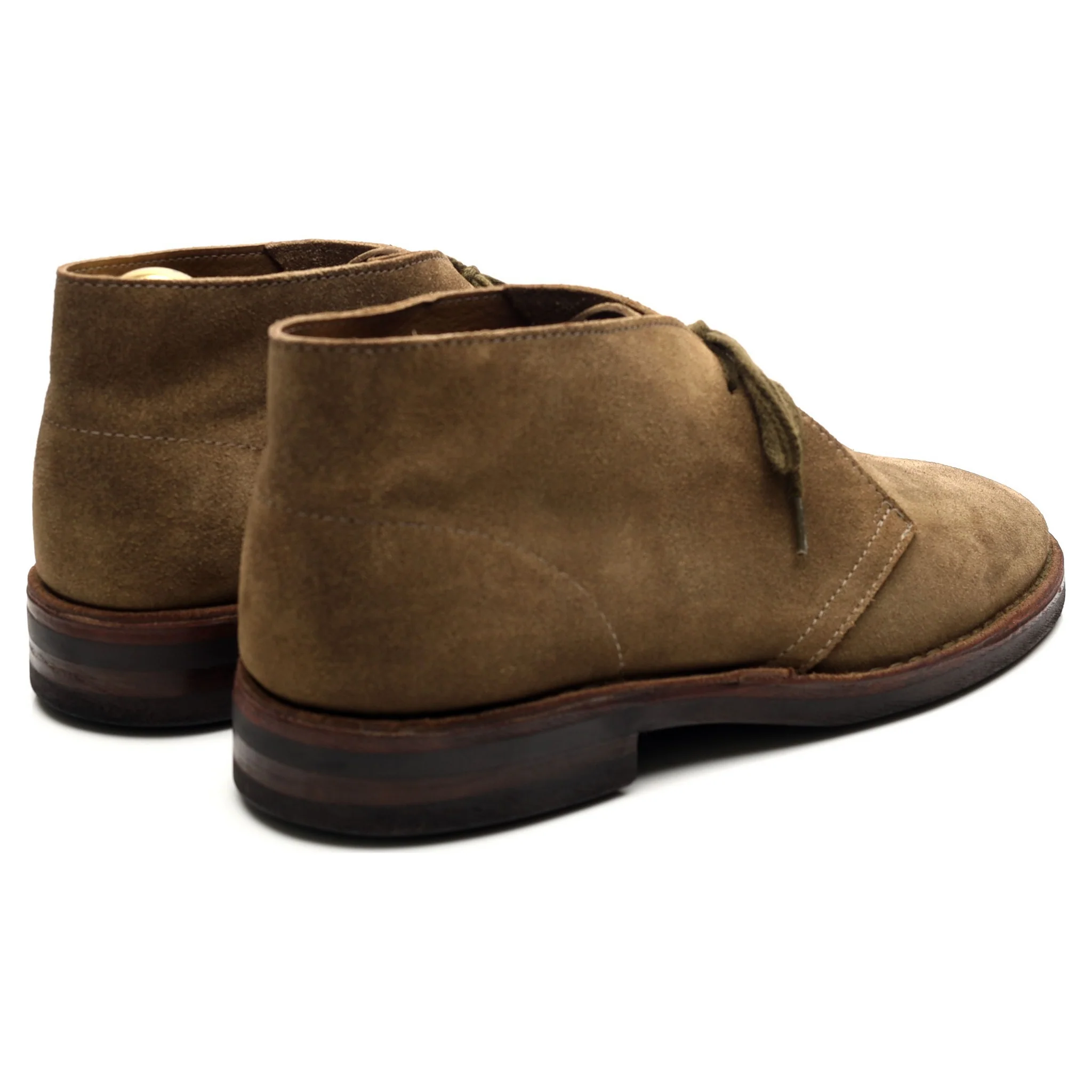 'Clifford' Taupe Brown Suede Chukka Boots UK 10.5 - Image 5