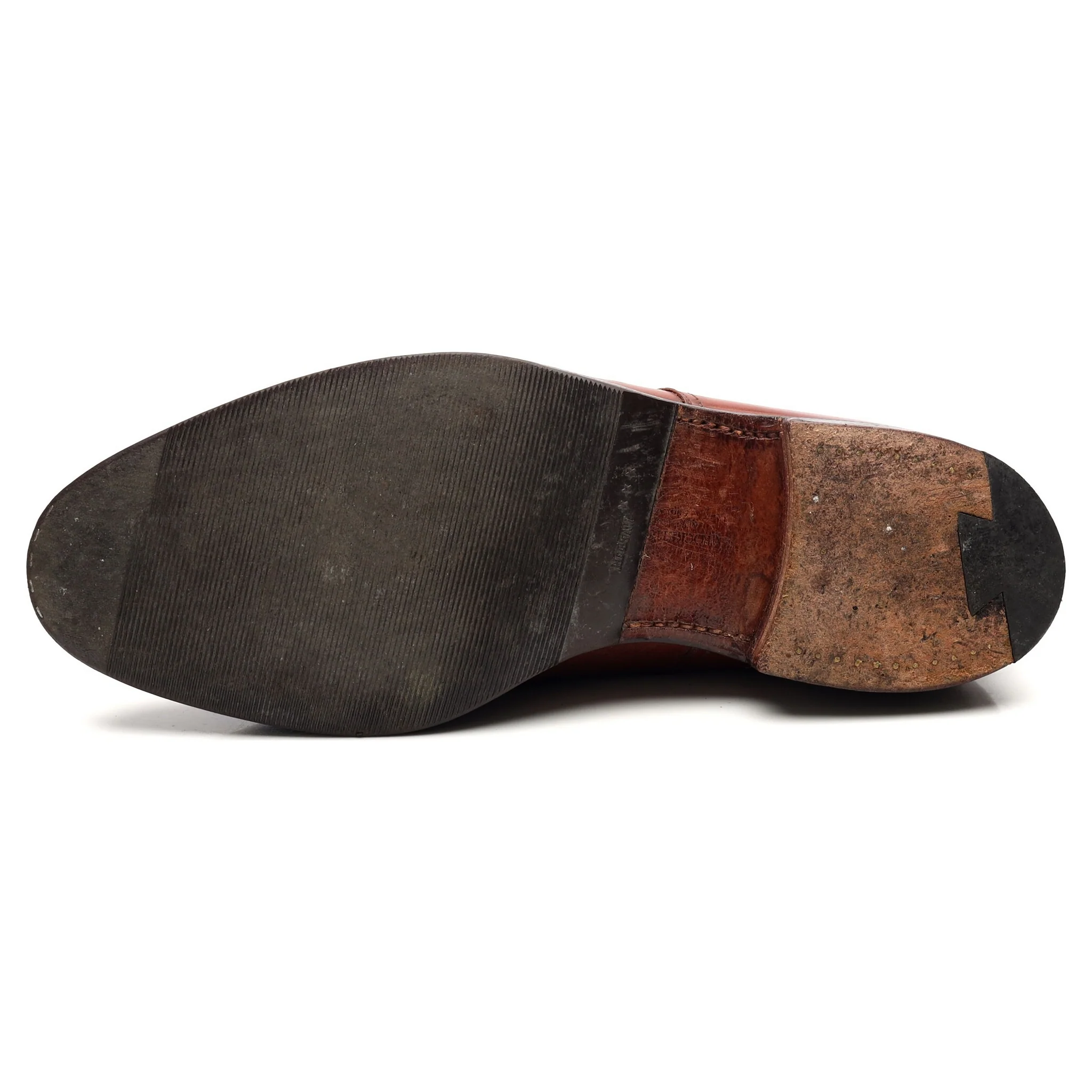 'Draycott' Tan Brown Leather Cap Toe Derby UK 8.5 G - Image 10
