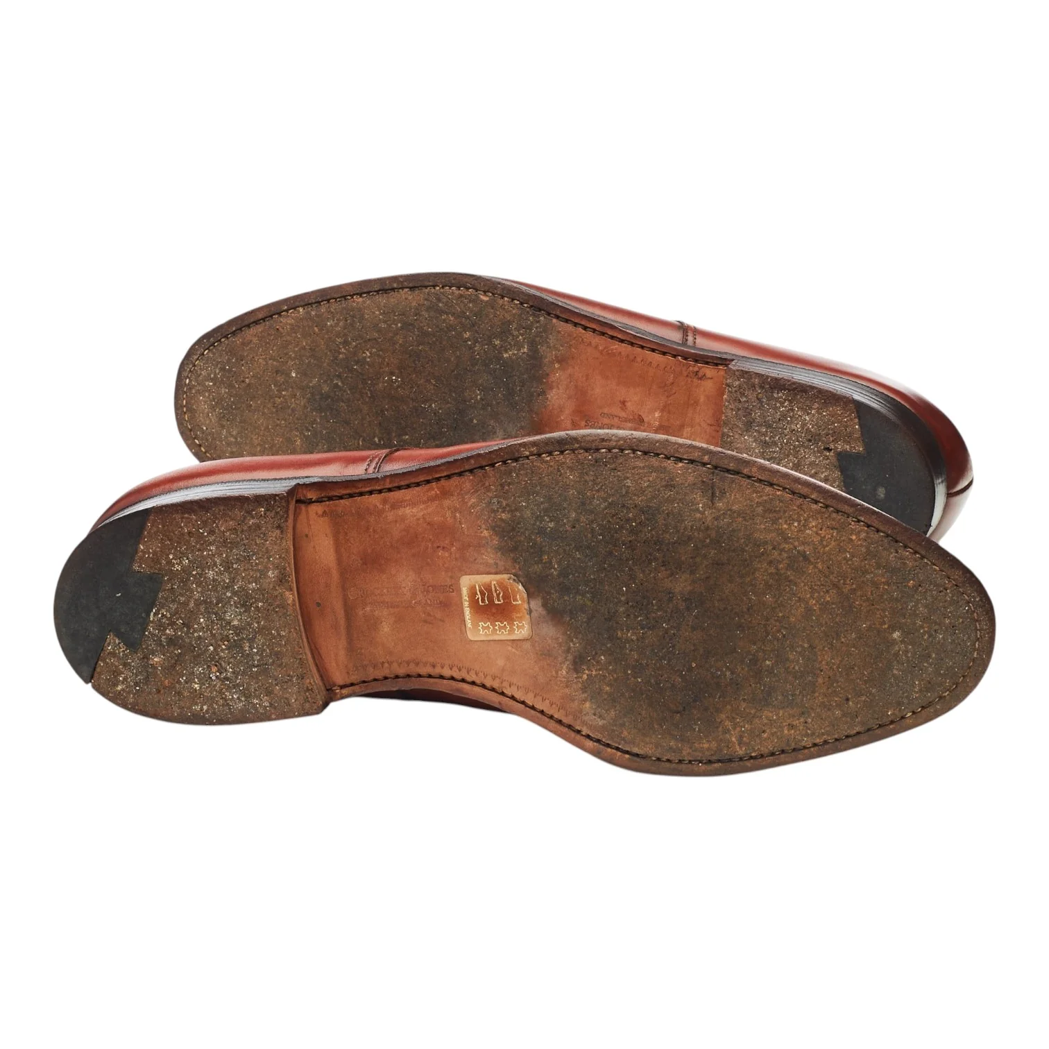 'Draycott' Tan Brown Leather Derby UK 9 G - Image 5