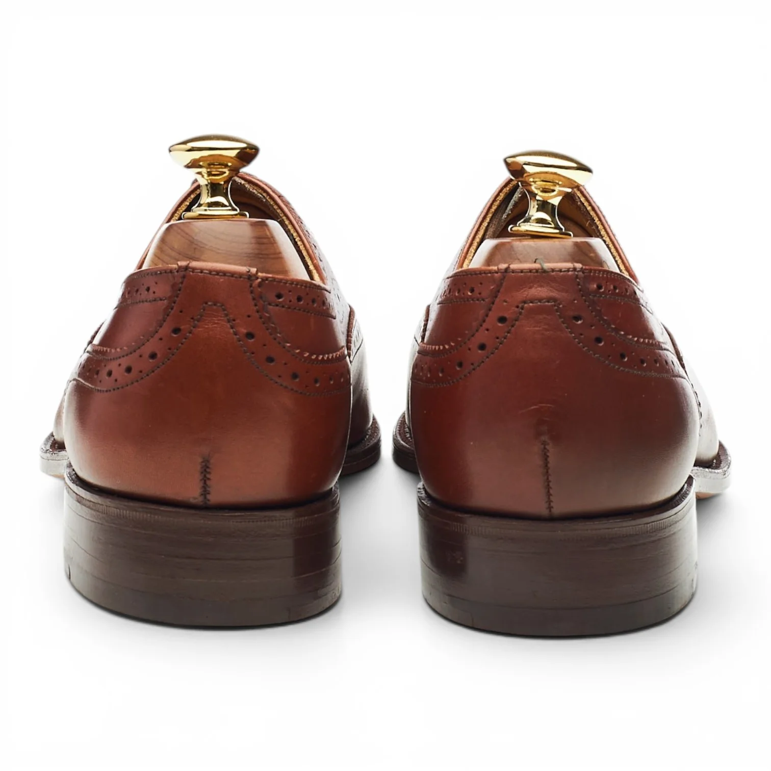 Ducker & Son 'Windsor' Brown Leather Oxford Brogues UK 6 EE - Image 6