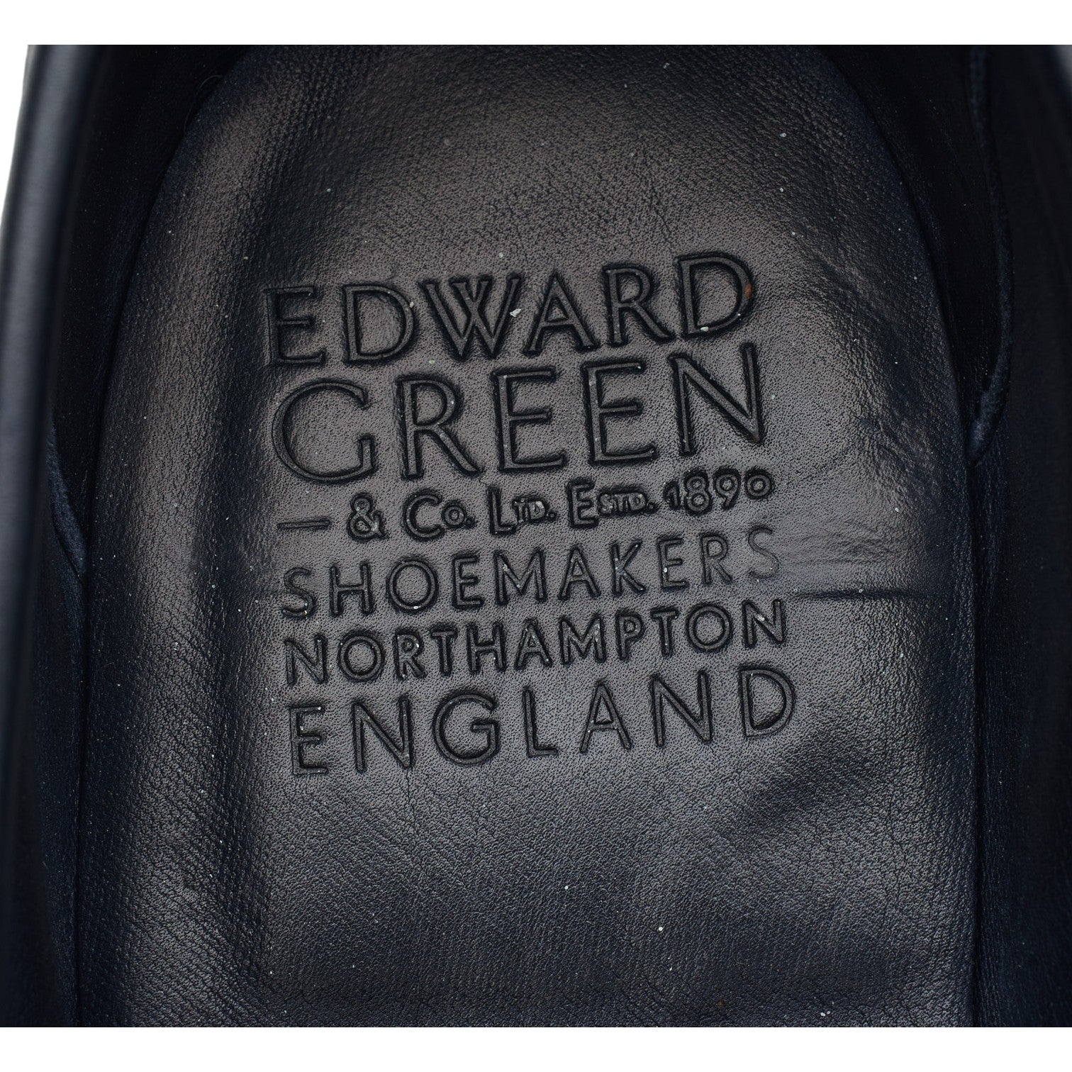 'Duke' Navy Blue Suede Loafers UK 9.5 E - Image 6