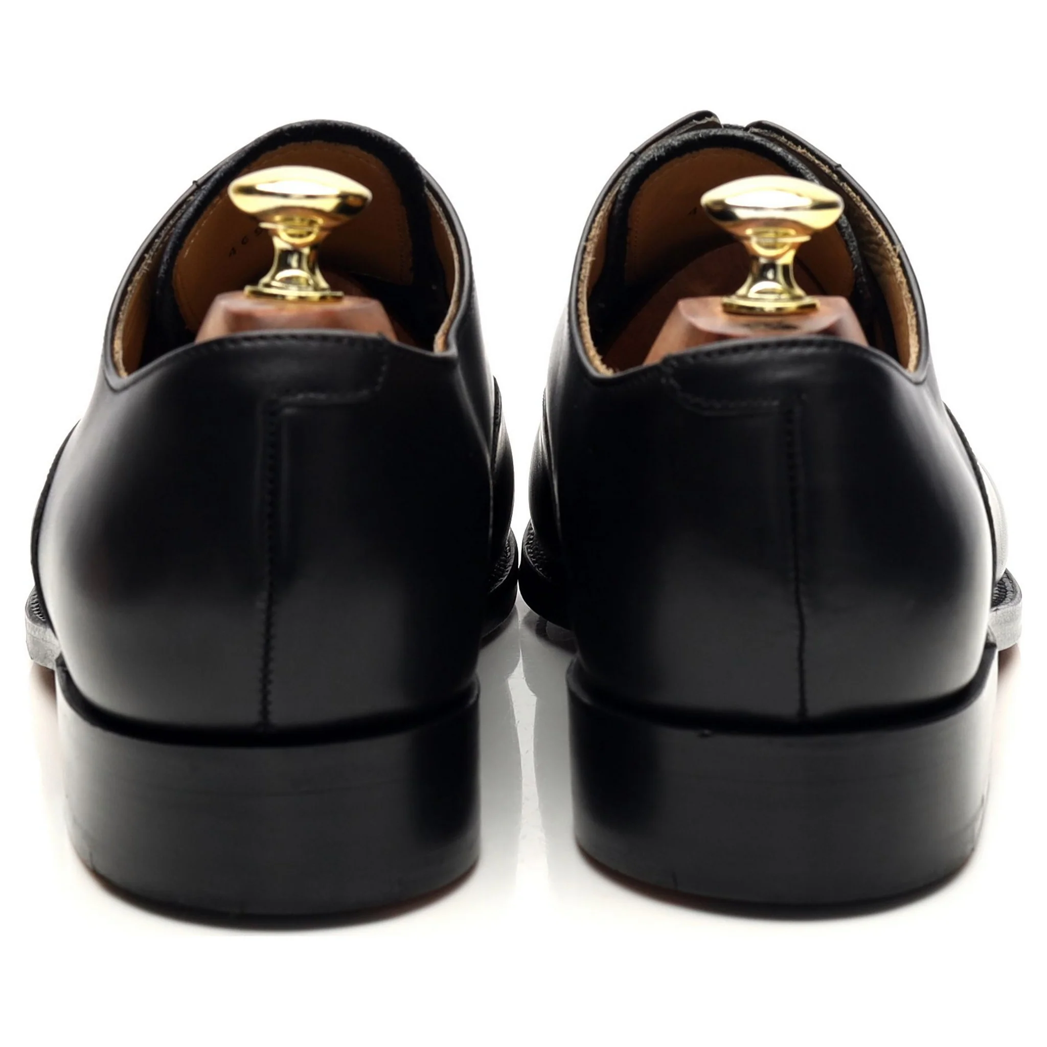'Duxford' Black Leather Oxford UK 7.5 G - Image 4
