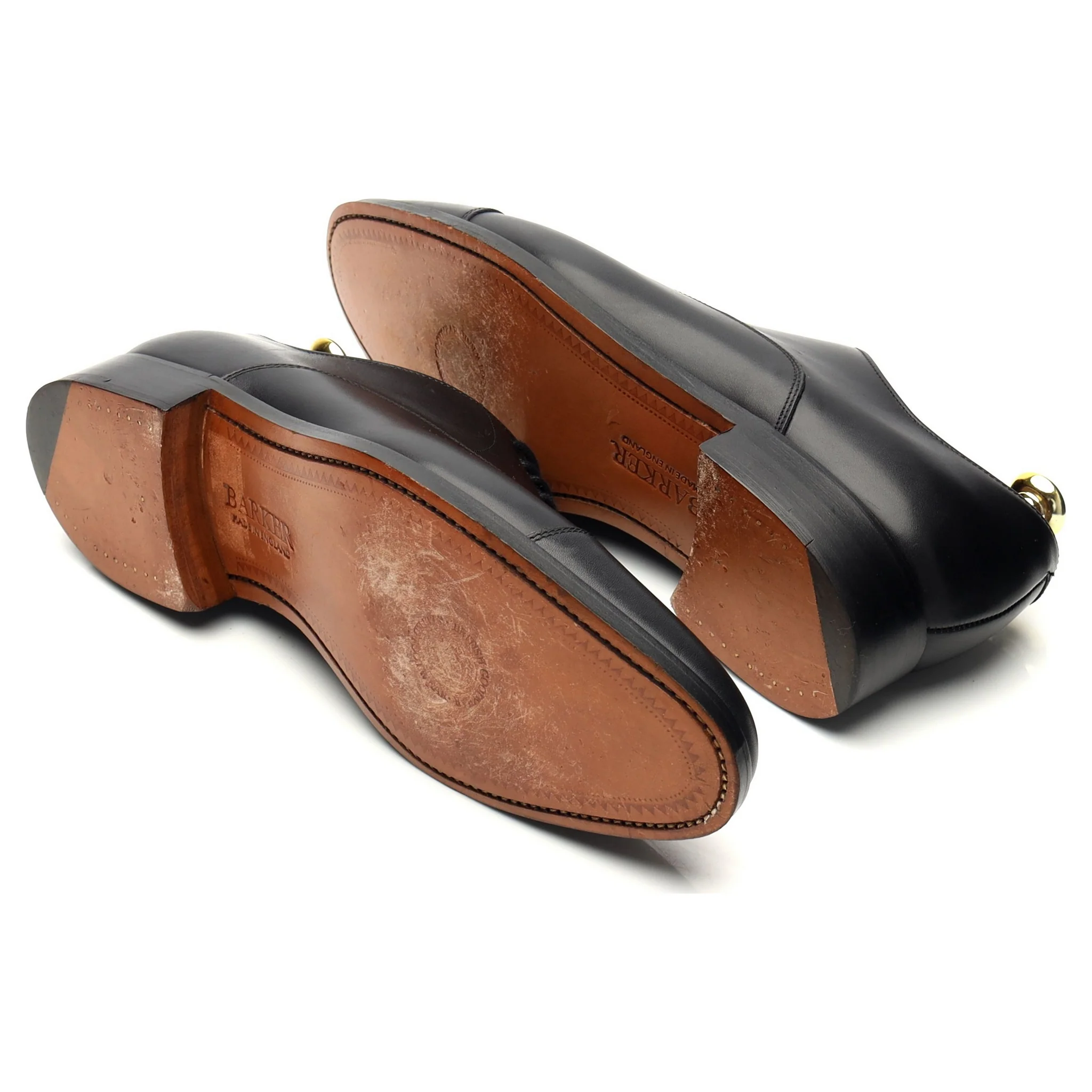 'Duxford' Black Leather Oxford UK 7.5 G - Image 5