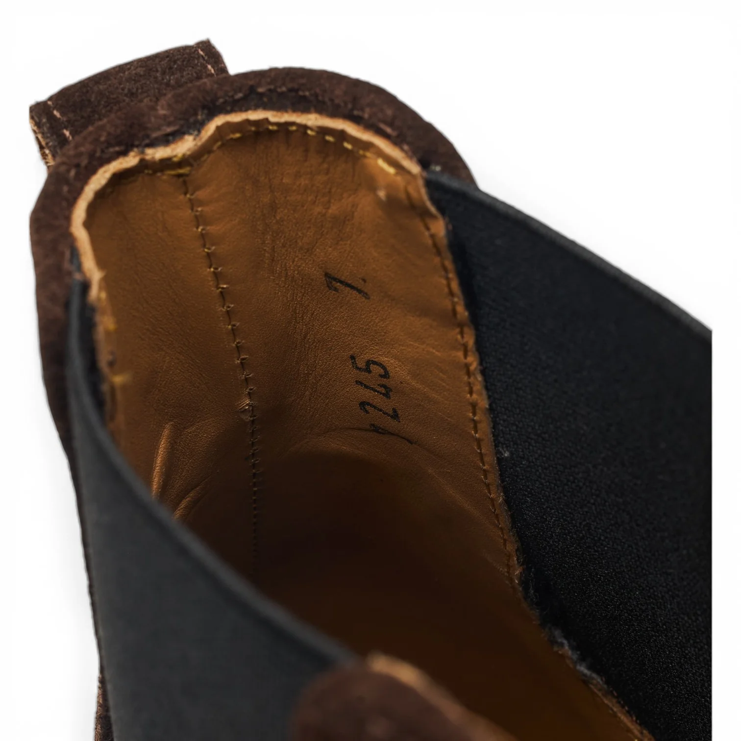 'Easy Chelsea' Dark Brown Suede Chelsea Boots UK 7 - Image 7