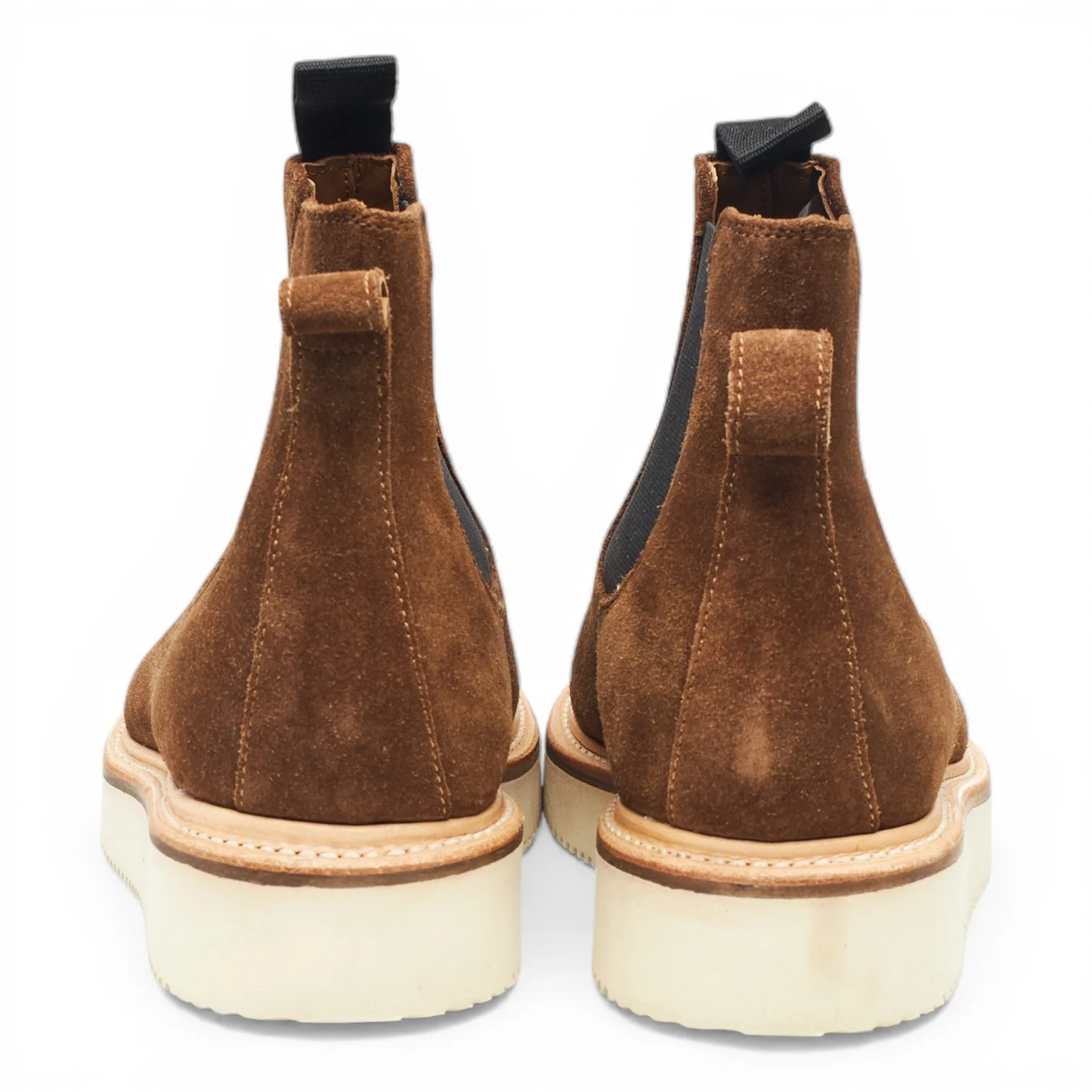 'Easy Chelsea' Snuff Brown Suede Chelsea Boots UK 7 - Image 4