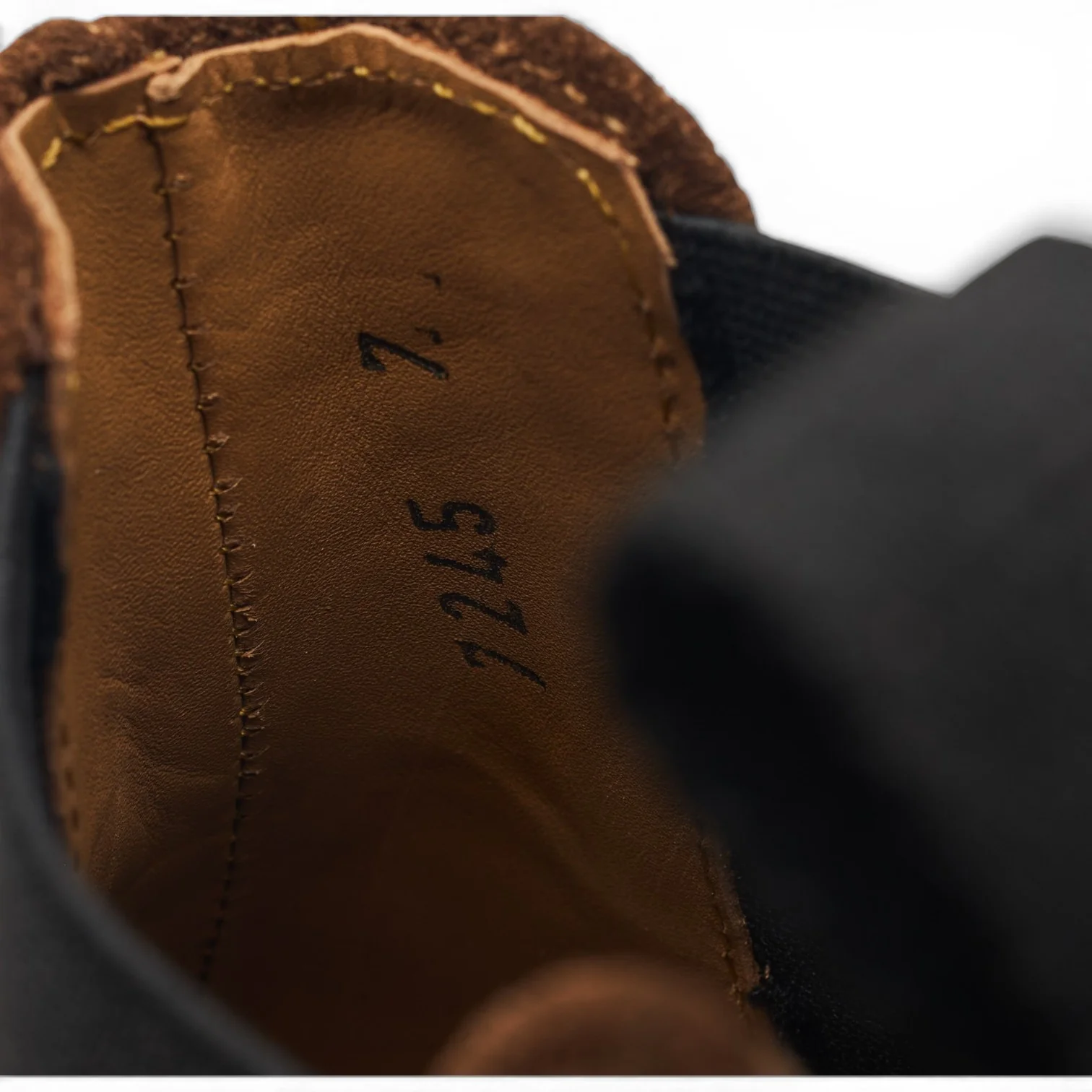 'Easy Chelsea' Snuff Brown Suede Chelsea Boots UK 7 - Image 7