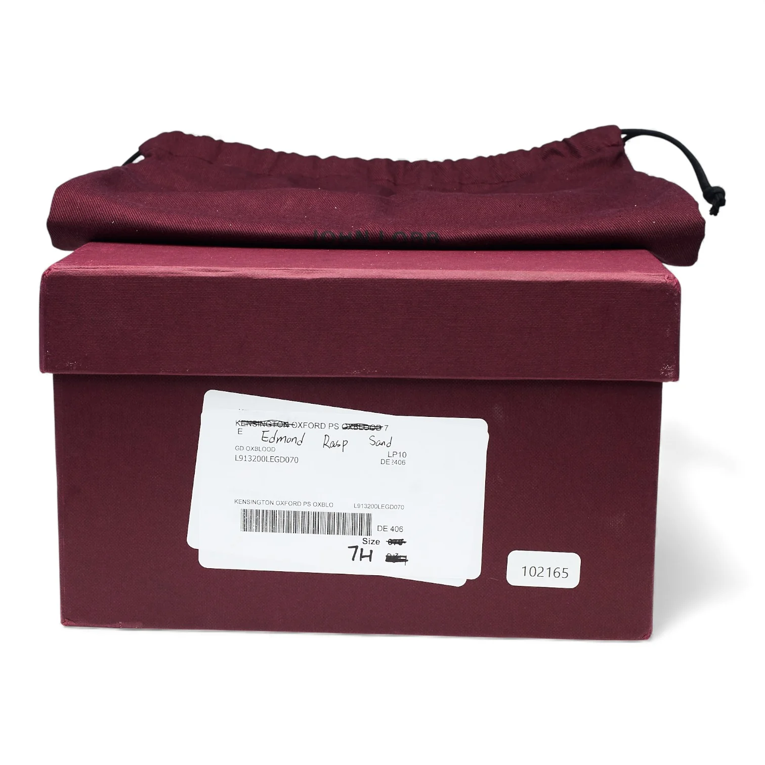 'Edmond' Sand Suede Tassel Loafers UK 7.5 E - Image 8