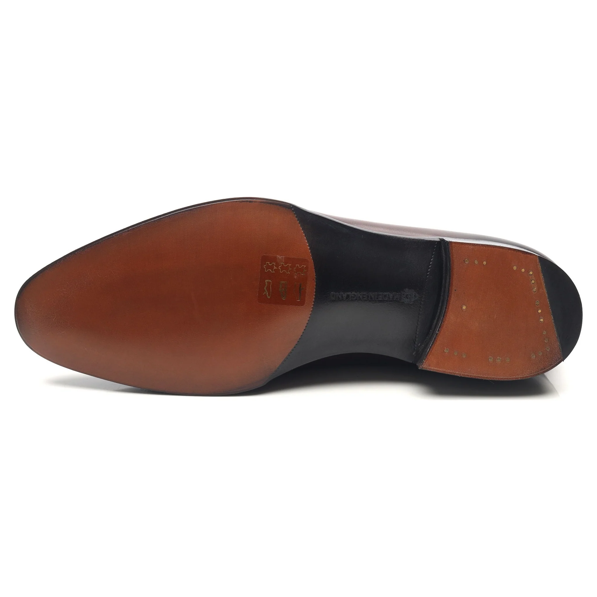 'Albion' Burgundy Leather Boots UK 8 E - Image 10
