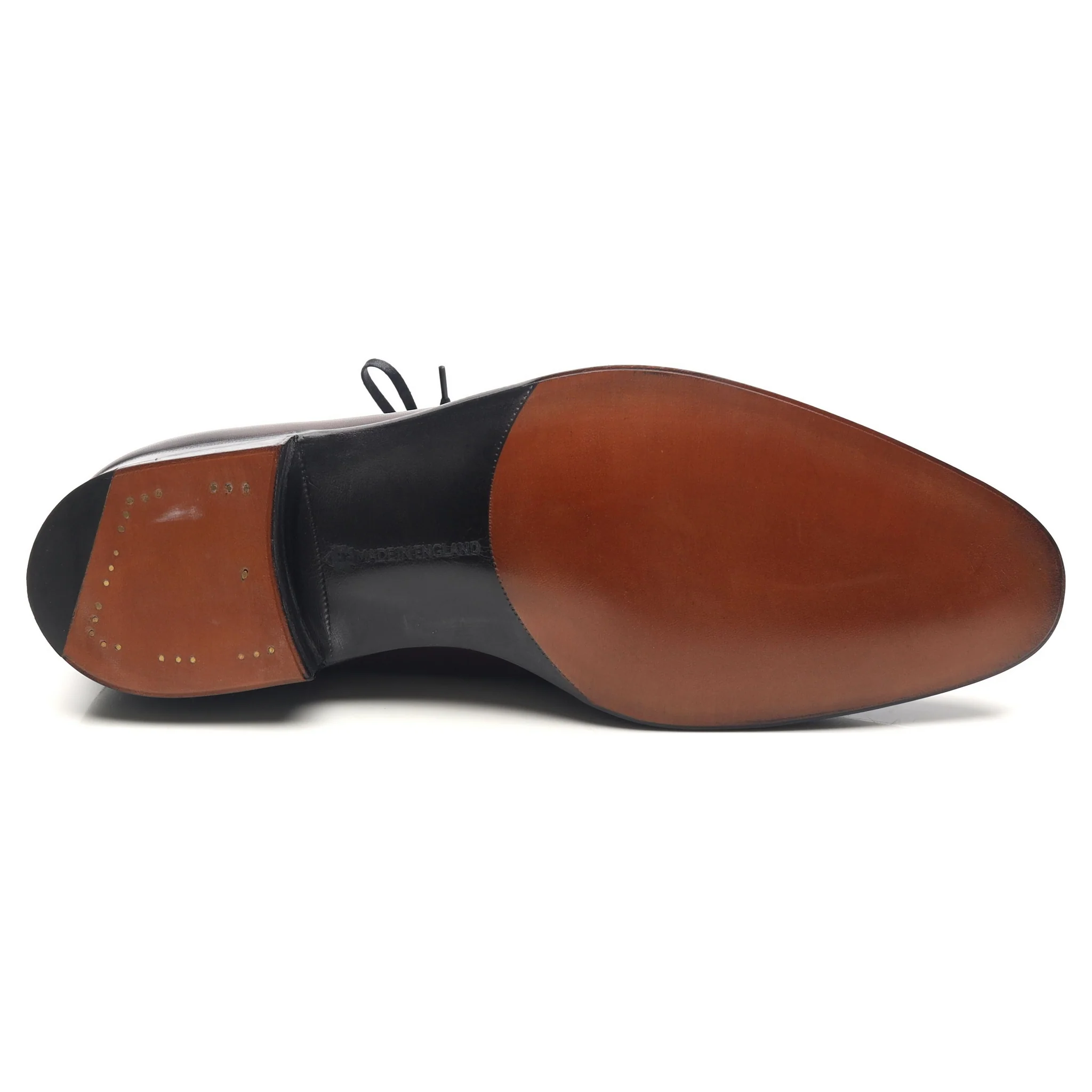 'Albion' Burgundy Leather Boots UK 8 E - Image 11