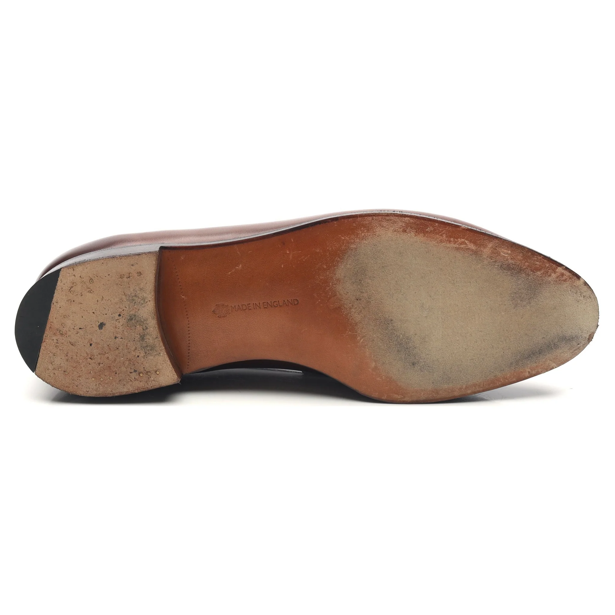 'Piccadilly' Dark Brown Leather Loafers UK 9.5 E - Image 11