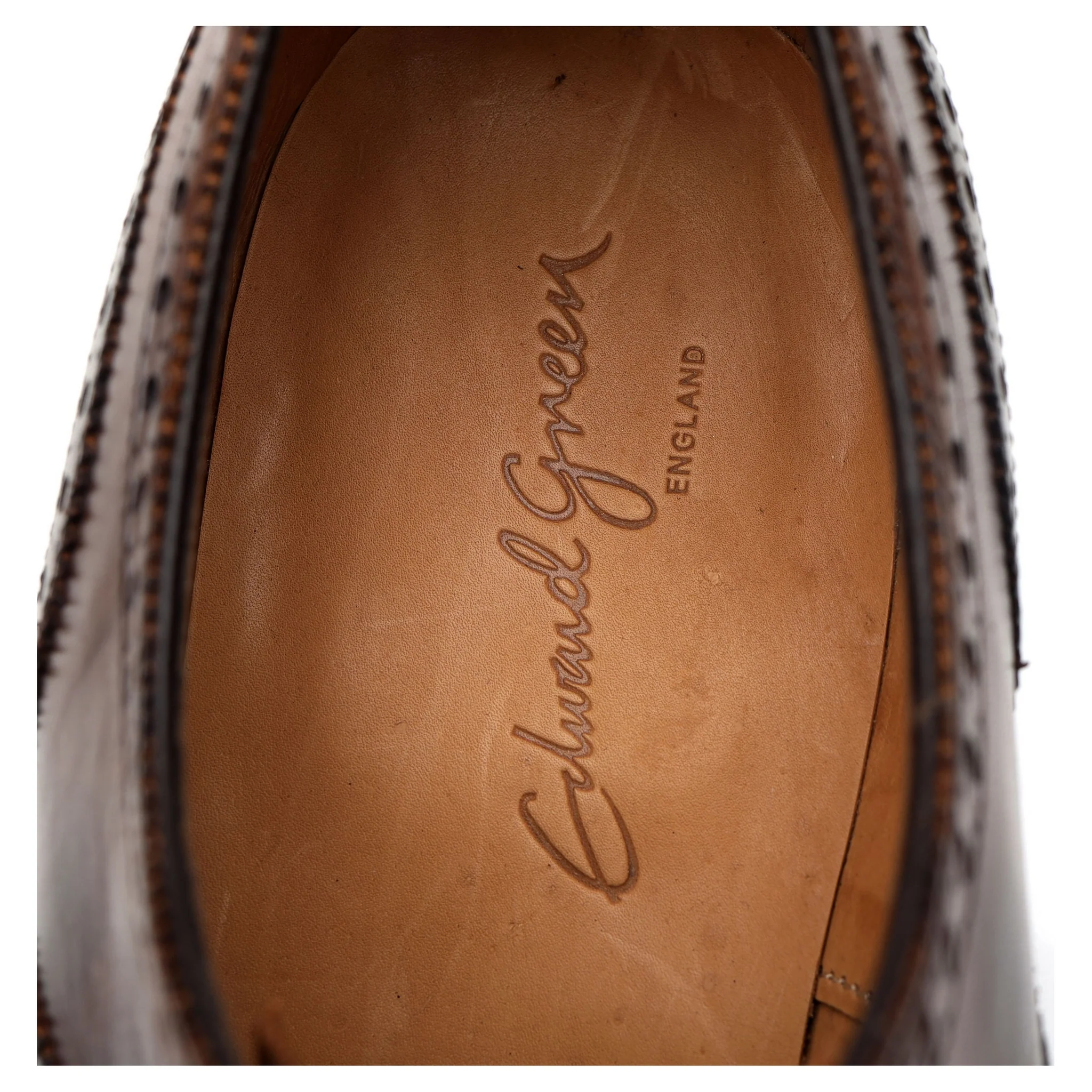 'Malvern' Brown Leather Brogues UK 11 D - Image 12