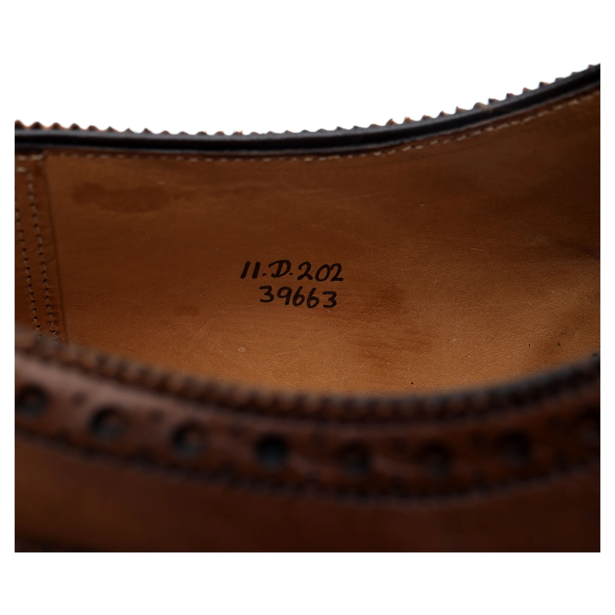 'Malvern' Brown Leather Brogues UK 11 D - Image 13