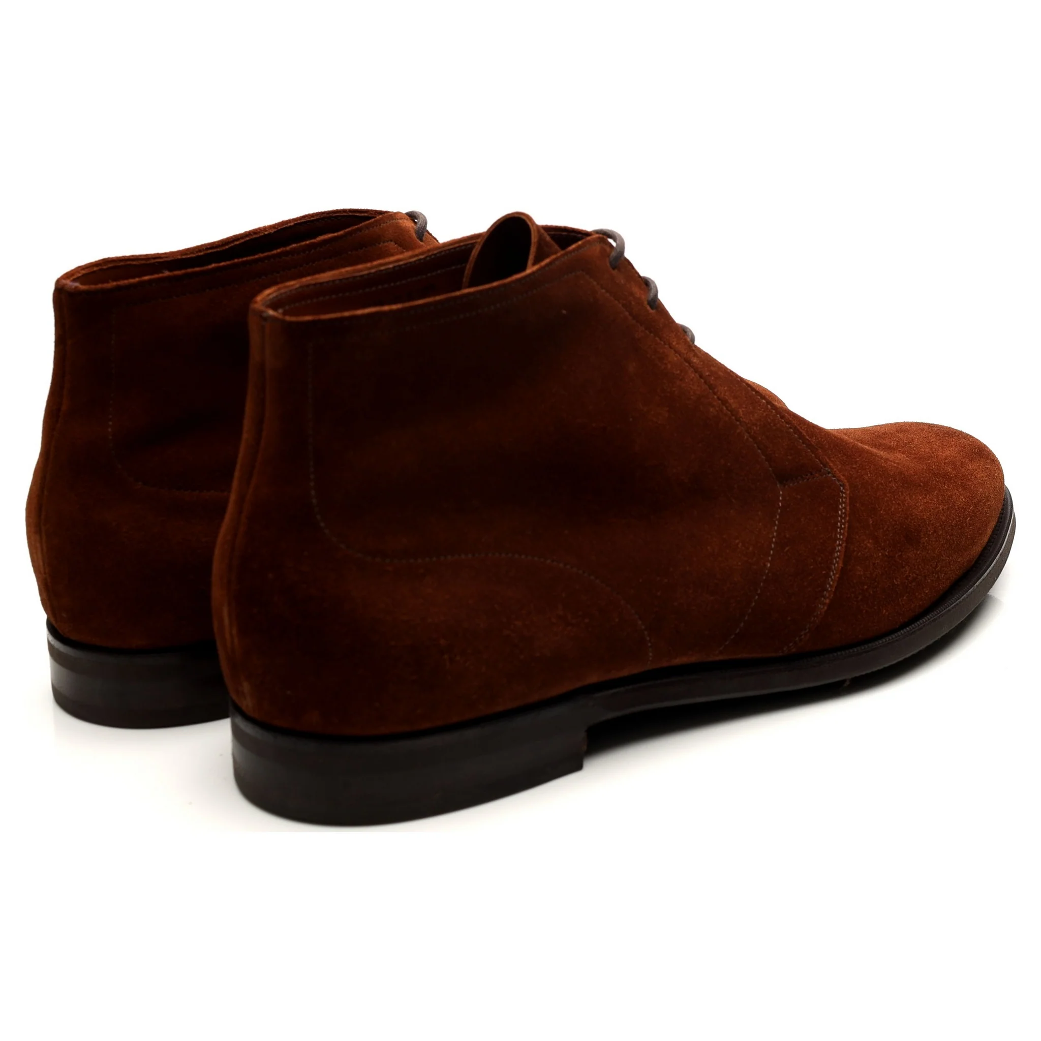 'Shanklin' Snuff Brown Suede Chukka Boots UK 11.5 E - Image 5