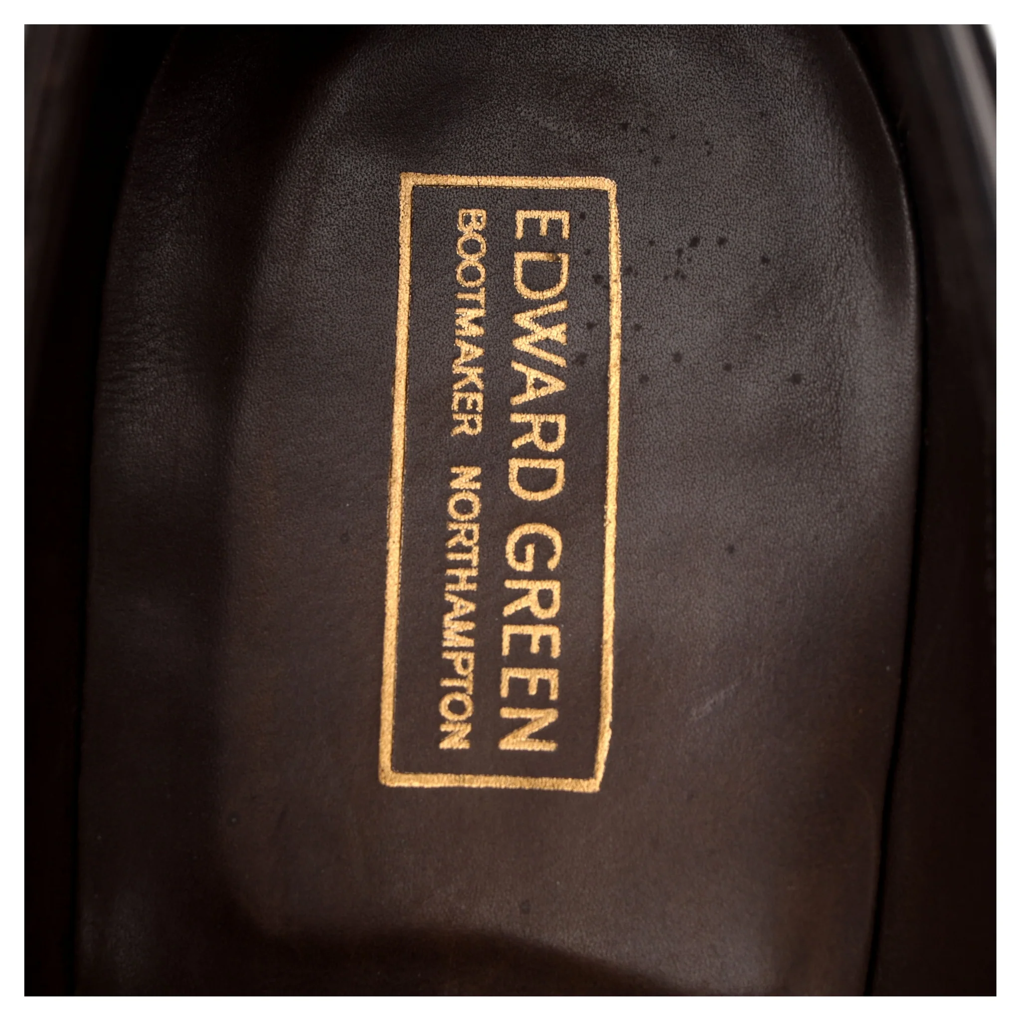Dark Brown Leather Oxford UK 10 E - Image 12