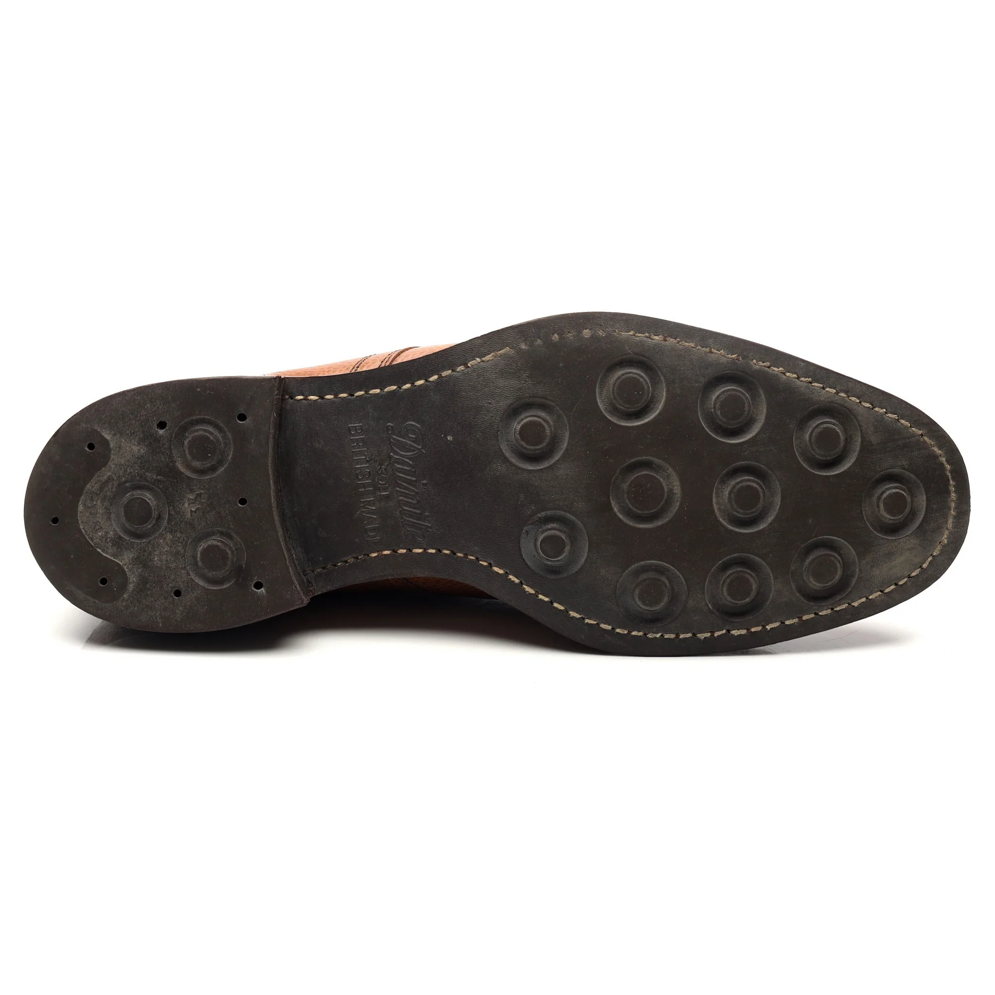 'Elliot' Tan Brown Leather Boots UK 8 F - Image 11