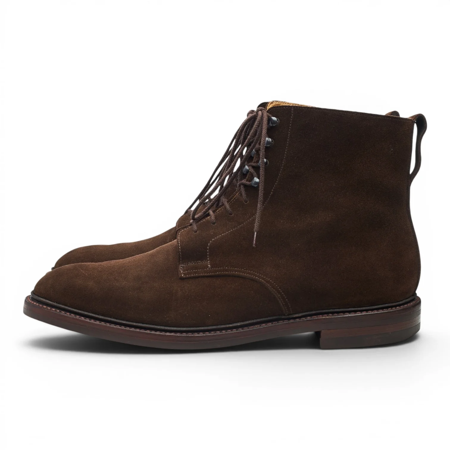 'Eskdale 2' Dark Brown Suede Boots UK 12 E - Image 3