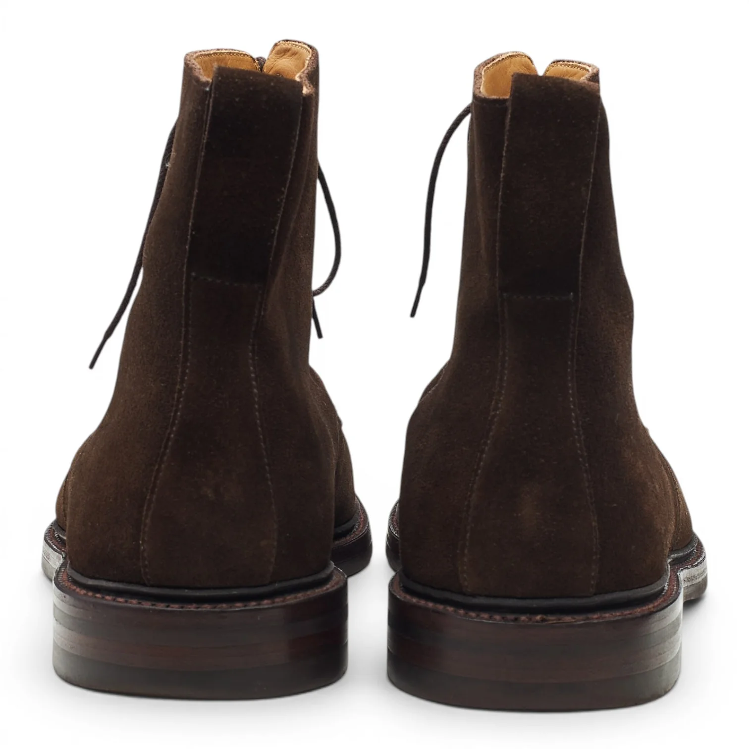 'Eskdale 2' Dark Brown Suede Boots UK 12 E - Image 4