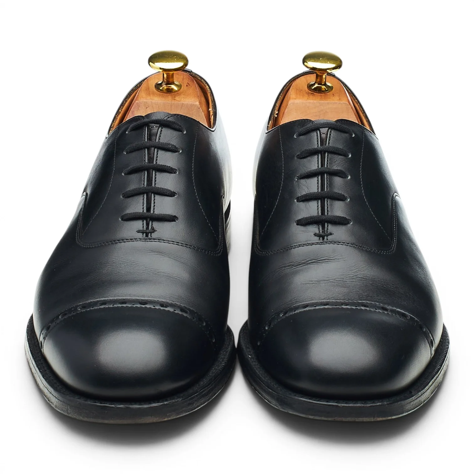 'Eskdale' Black Leather Oxford UK 8 F - Image 2