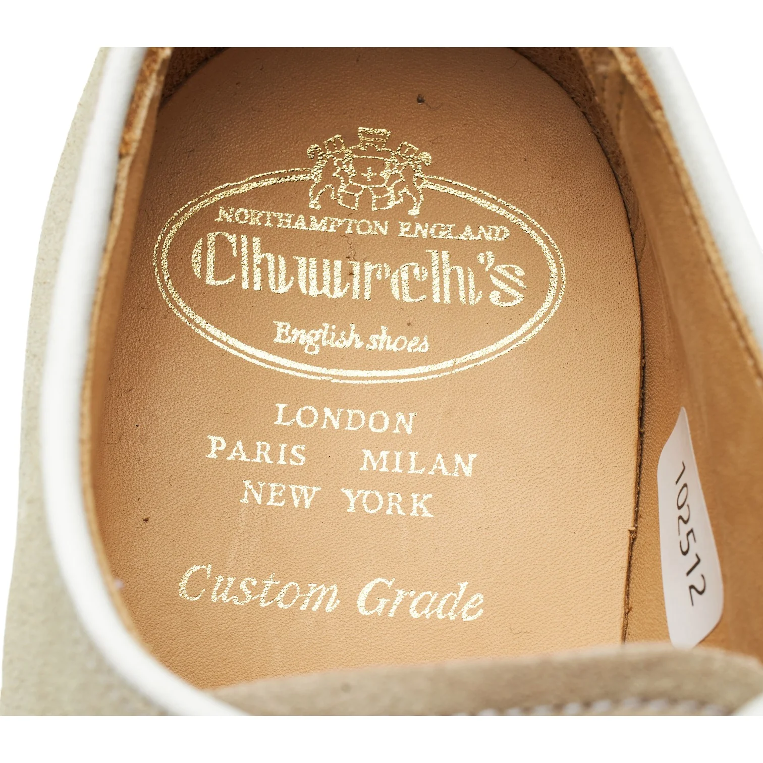 'Fulbeck' Beige Suede Derby UK 6 G - Image 6
