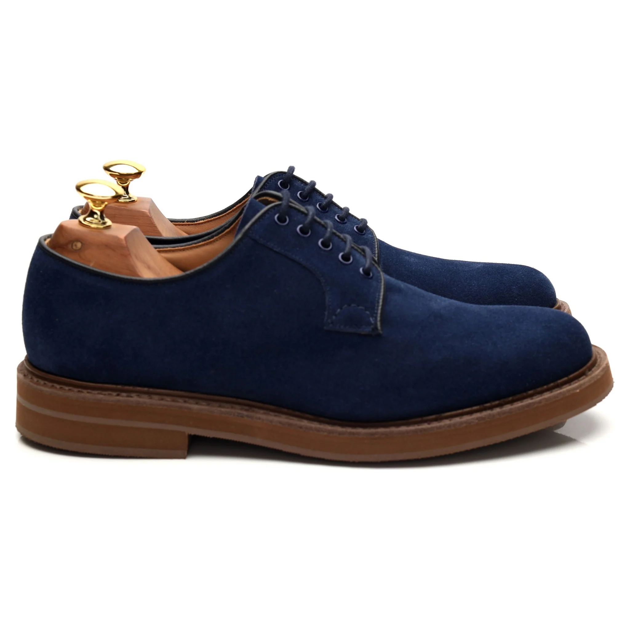 'Fulbeck' Blue Suede Derby UK 6.5 G