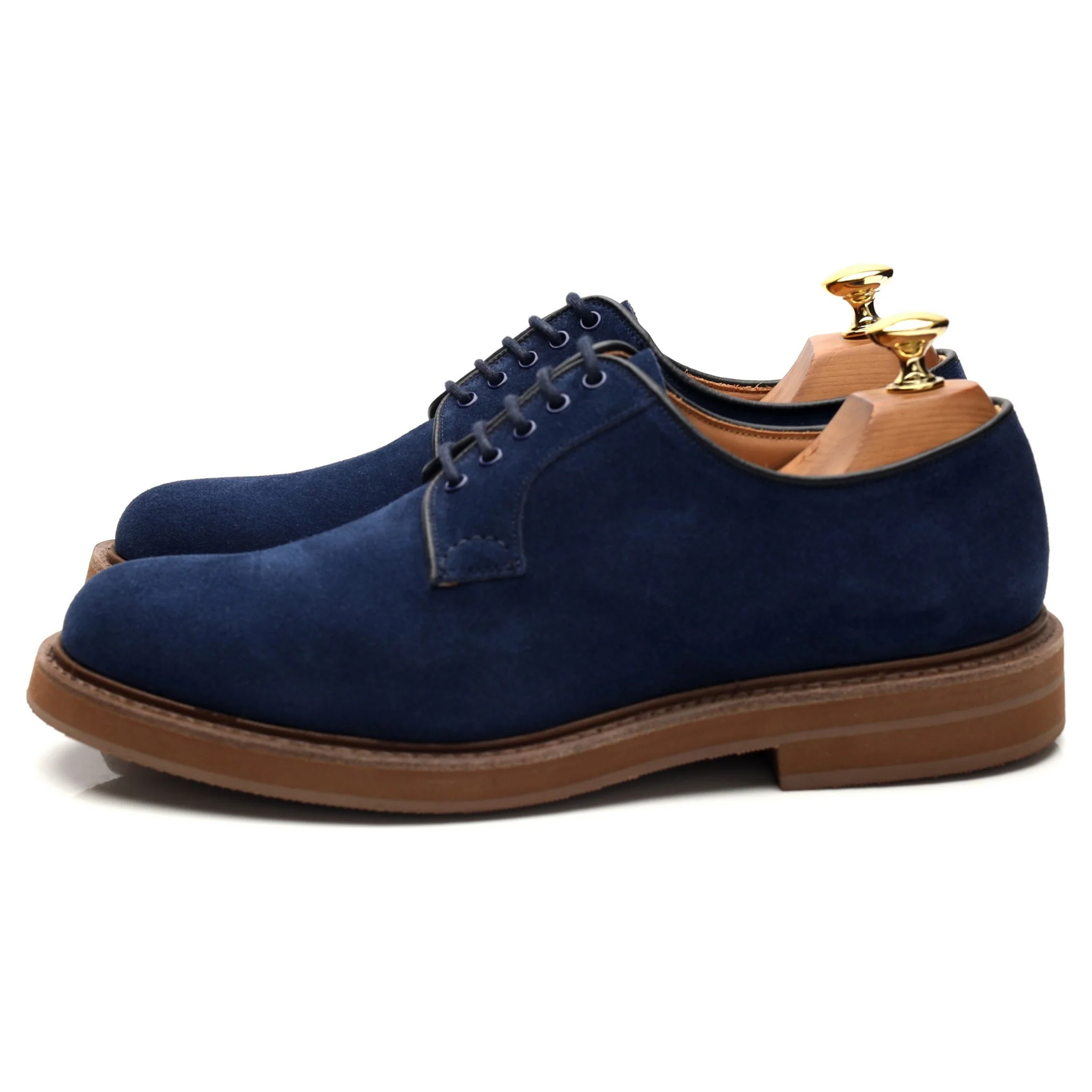 'Fulbeck' Blue Suede Derby UK 6.5 G - Image 3
