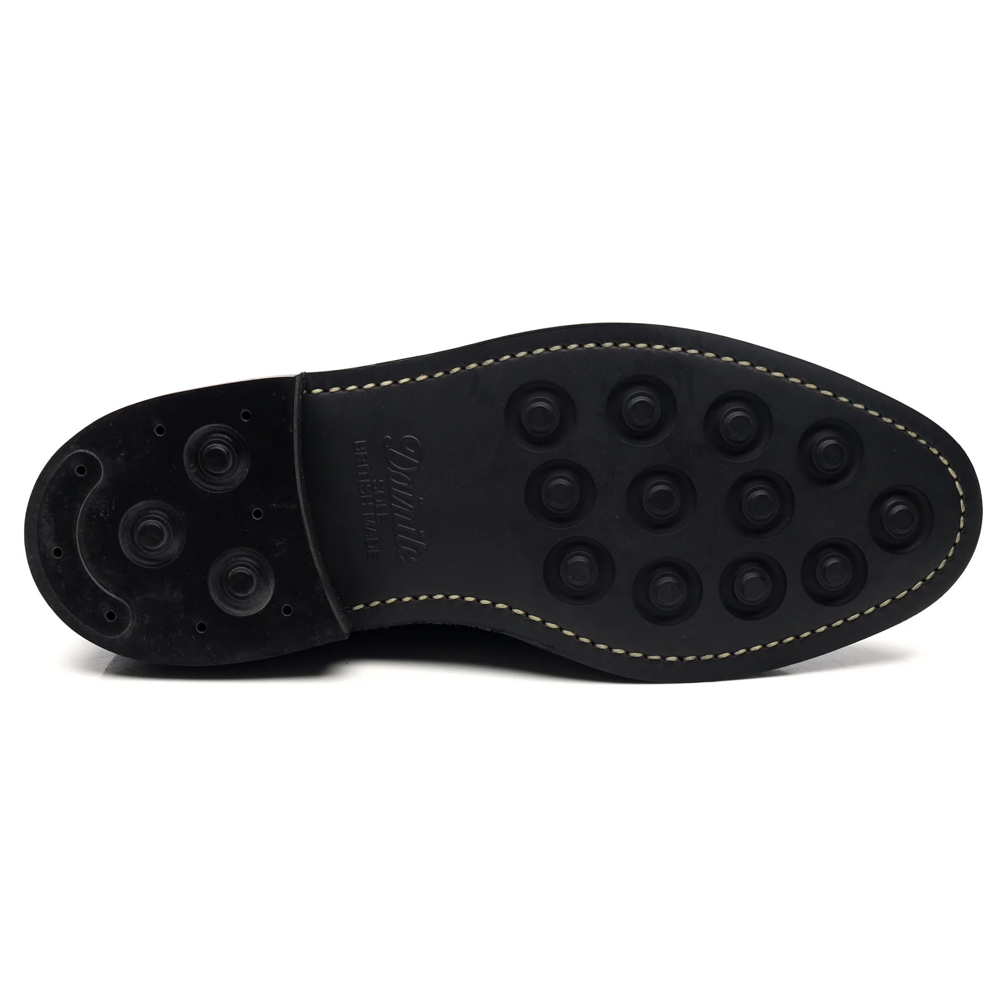 'Fulton' Black Leather Derby Brogues UK 7 - Image 11