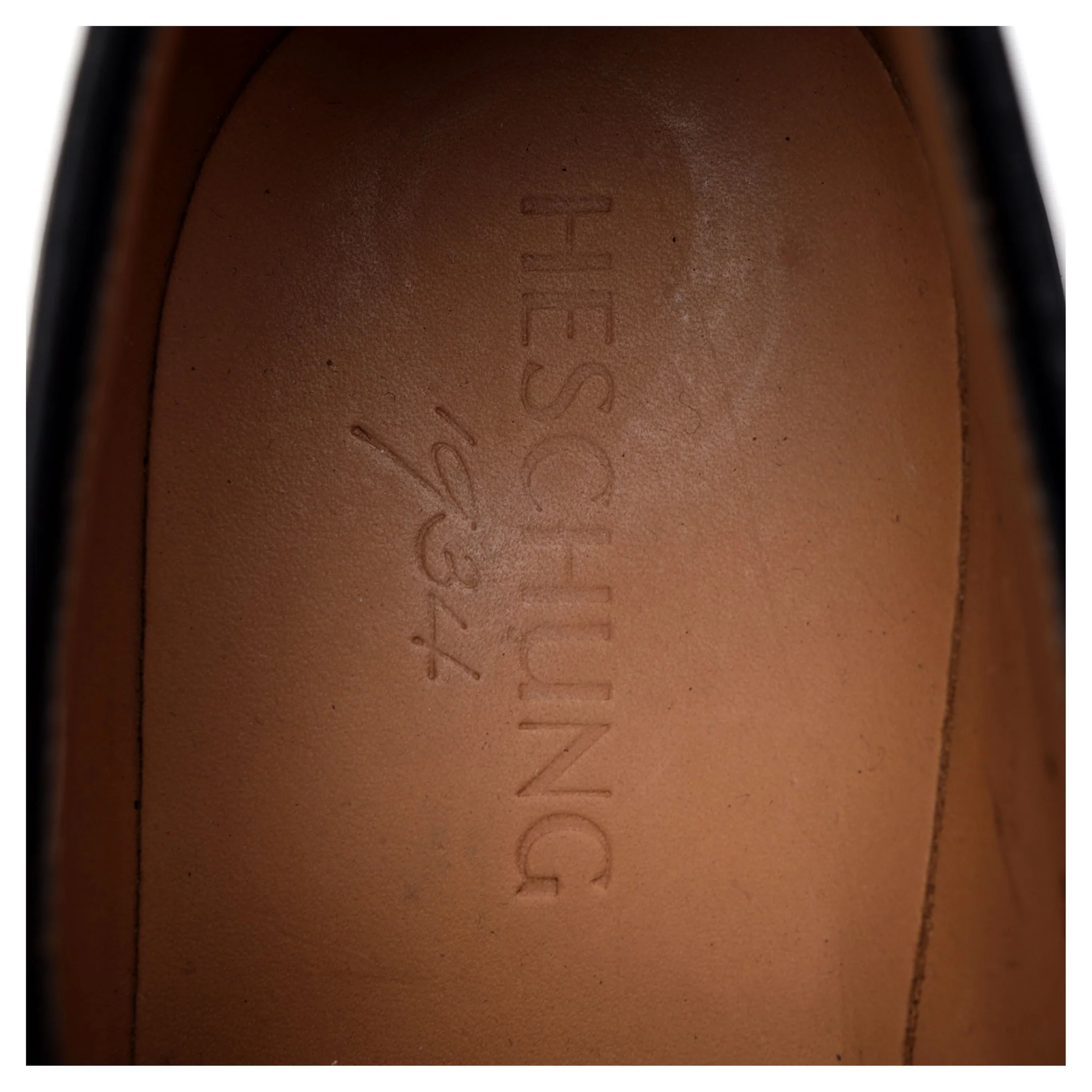 'Fustet' Black Leather Derby UK 6.5 - Image 6