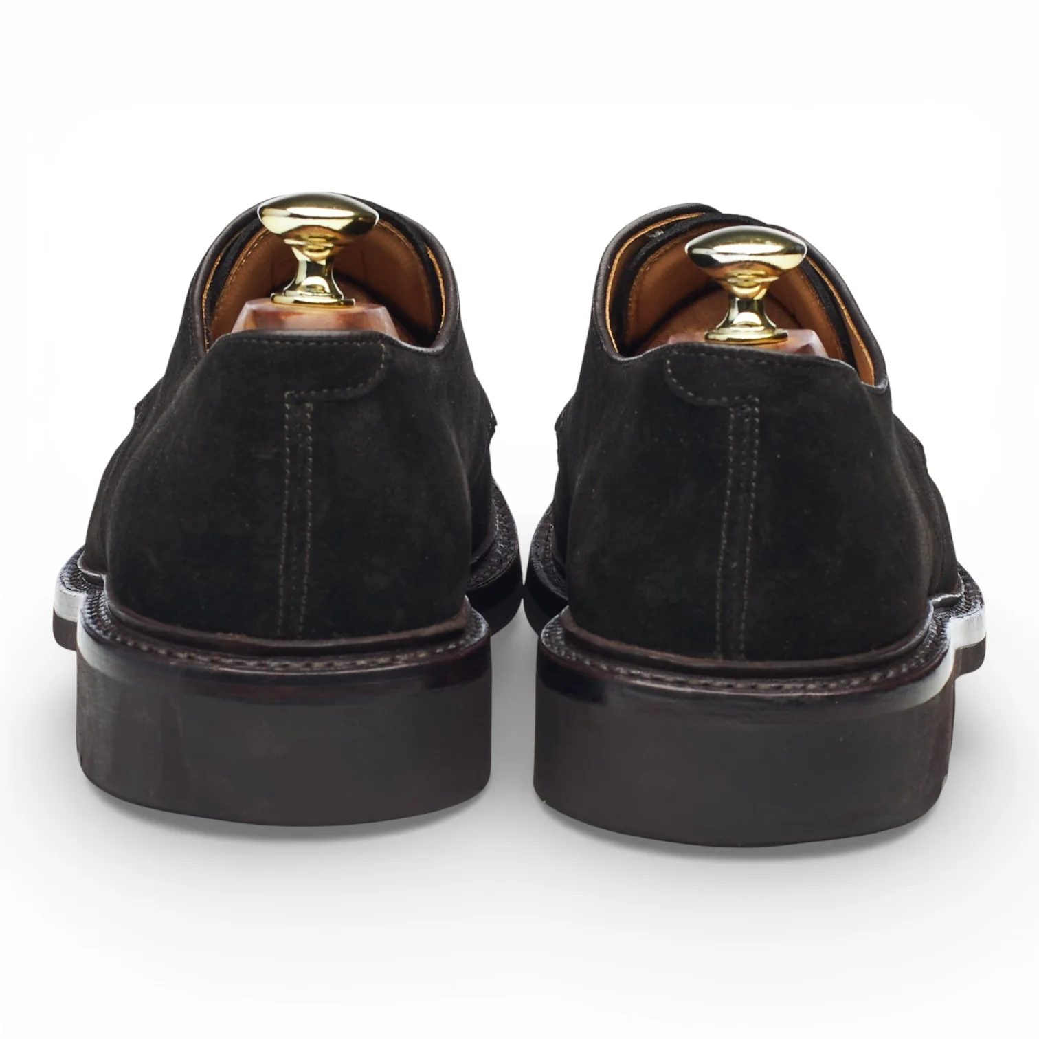 'Fustet' Dark Brown Suede Derby UK 6.5 - Image 4