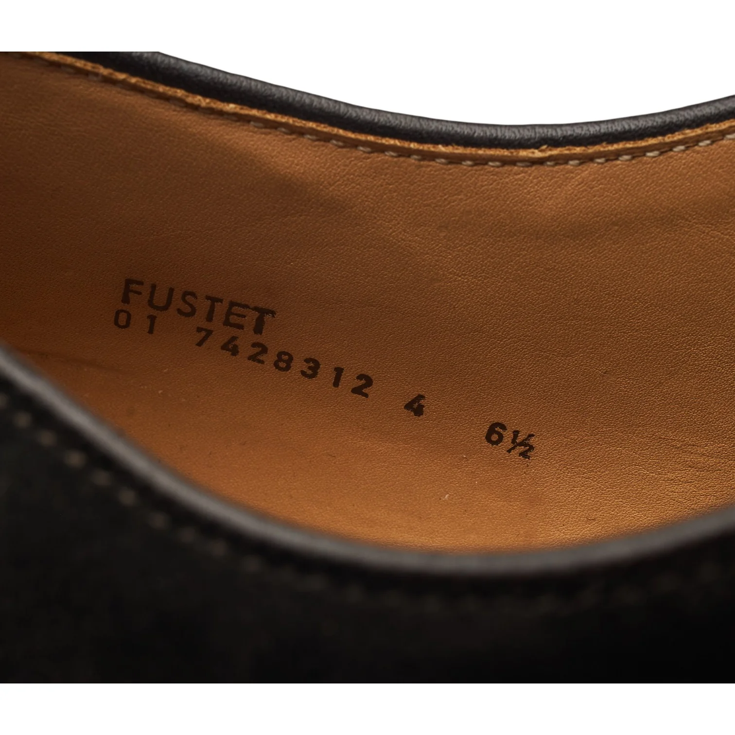 'Fustet' Dark Brown Suede Derby UK 6.5 - Image 7