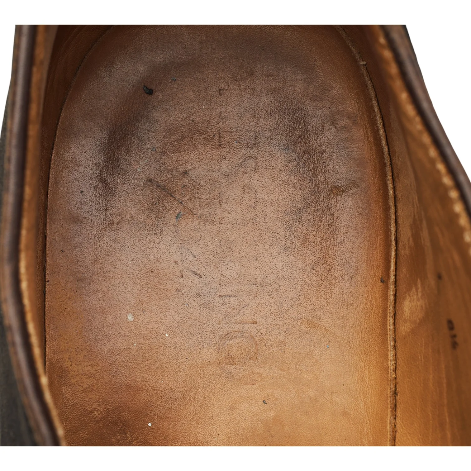 'Fustet' Dark Brown Suede Derby UK 8.5 - Image 6