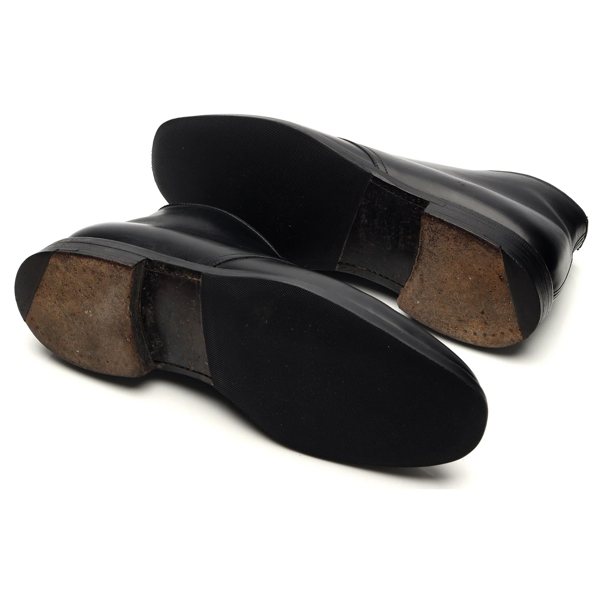 'Gallagher' Black Leather Chukka Boots UK 7 F - Image 5