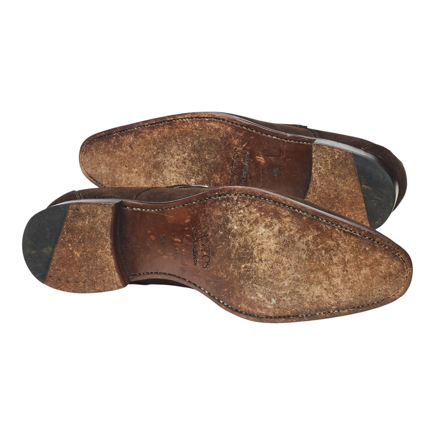 'Gareth 6307' Dark Brown Suede Single Monk Strap UK 6.5 F - Image 5