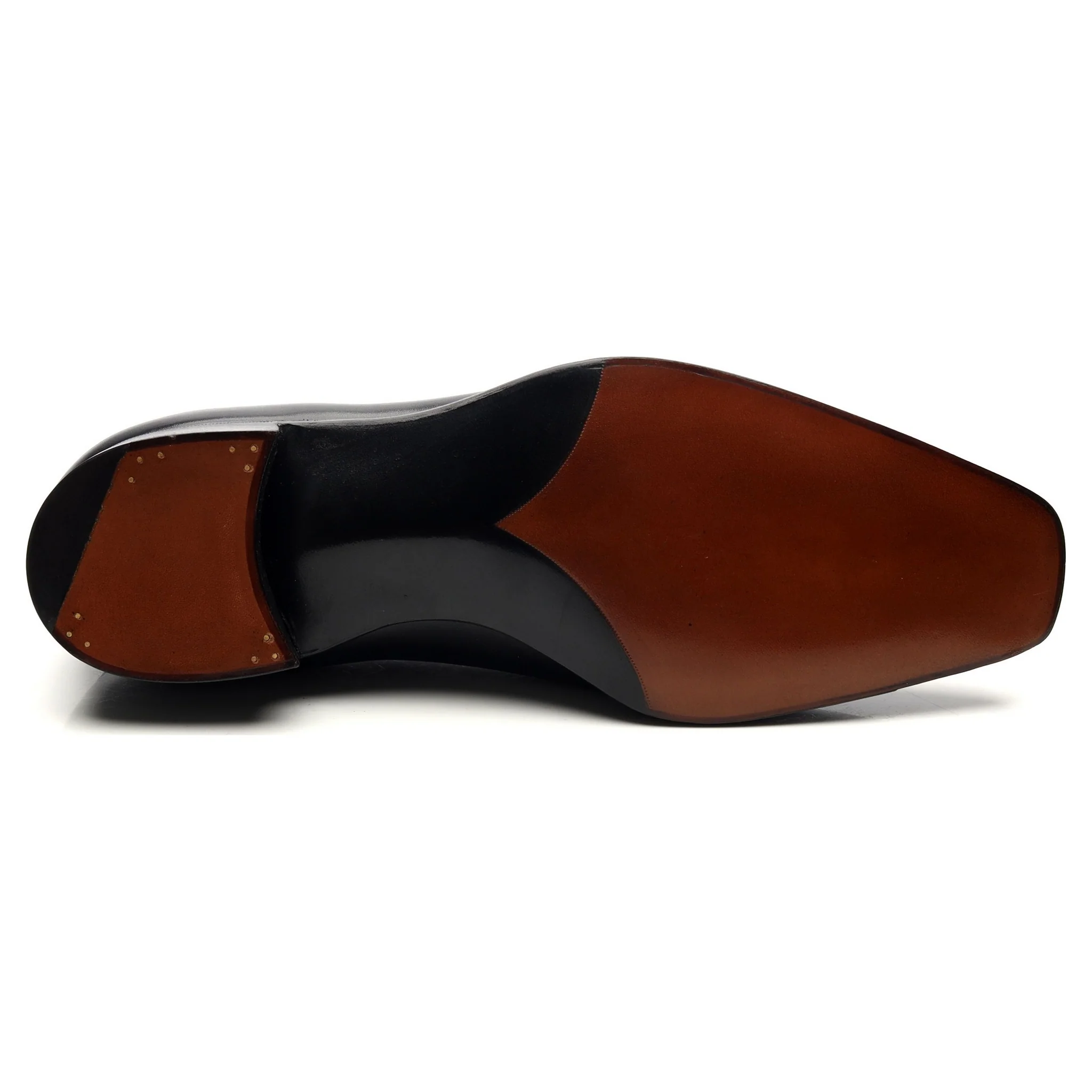'Sinatra' Black Leather Whoelcut Oxford UK 8 E - Image 11