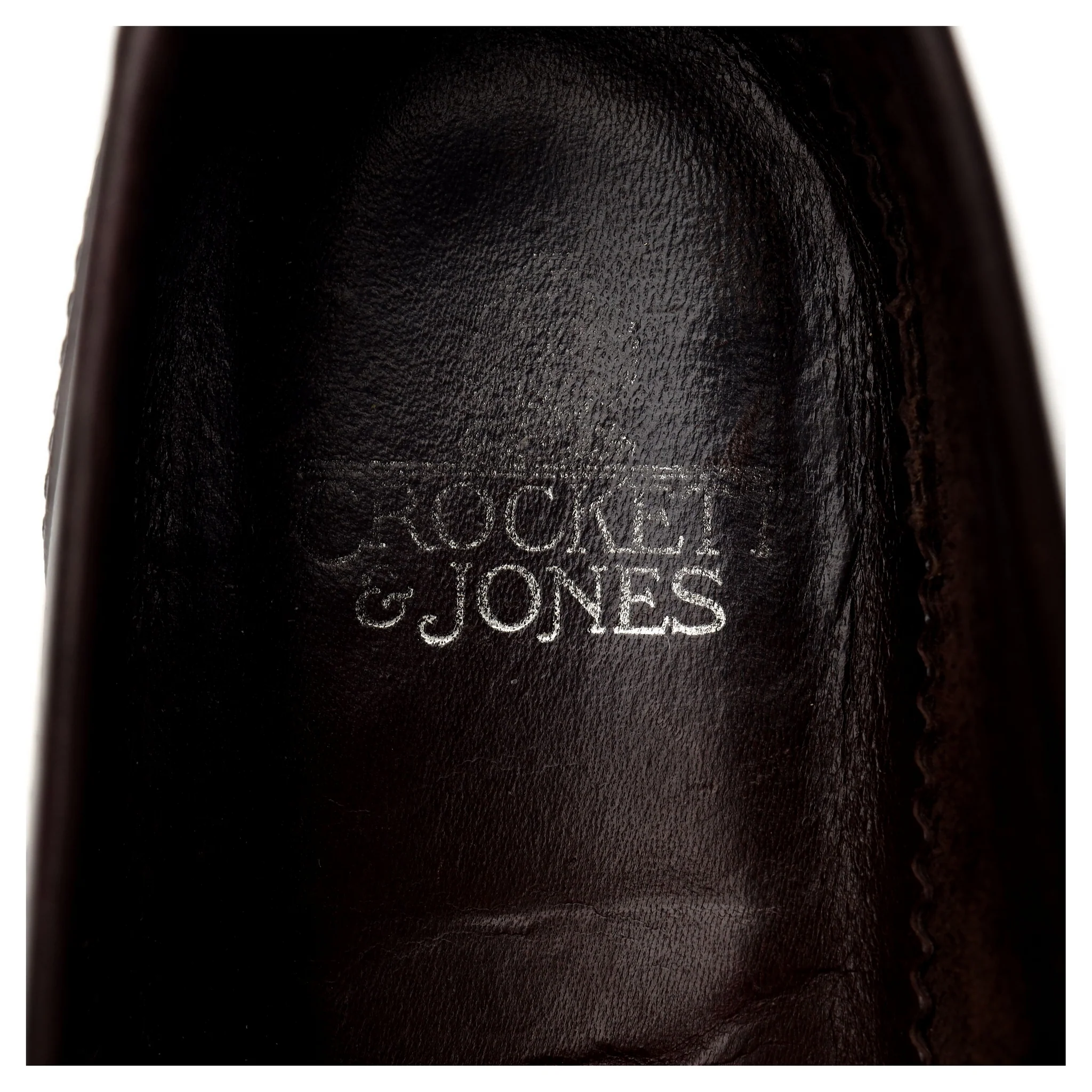 'Genoa' Dark Brown Leather Driving Loafers UK 6 E - Image 6