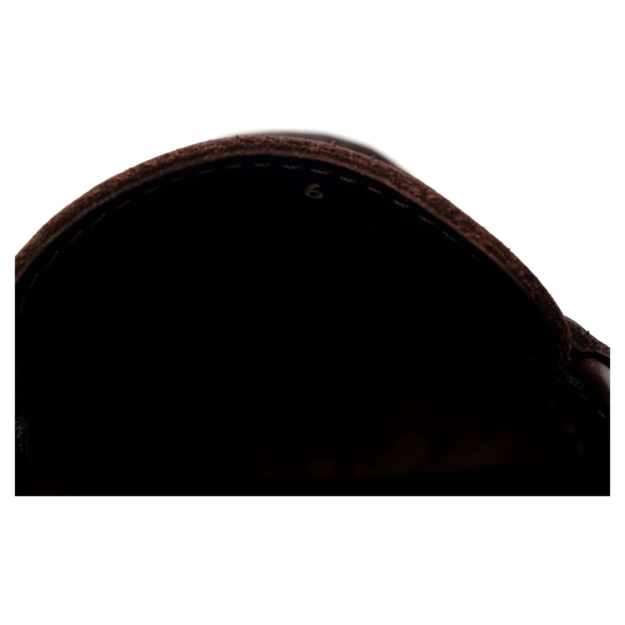 'Genoa' Dark Brown Leather Driving Loafers UK 6 E - Image 7