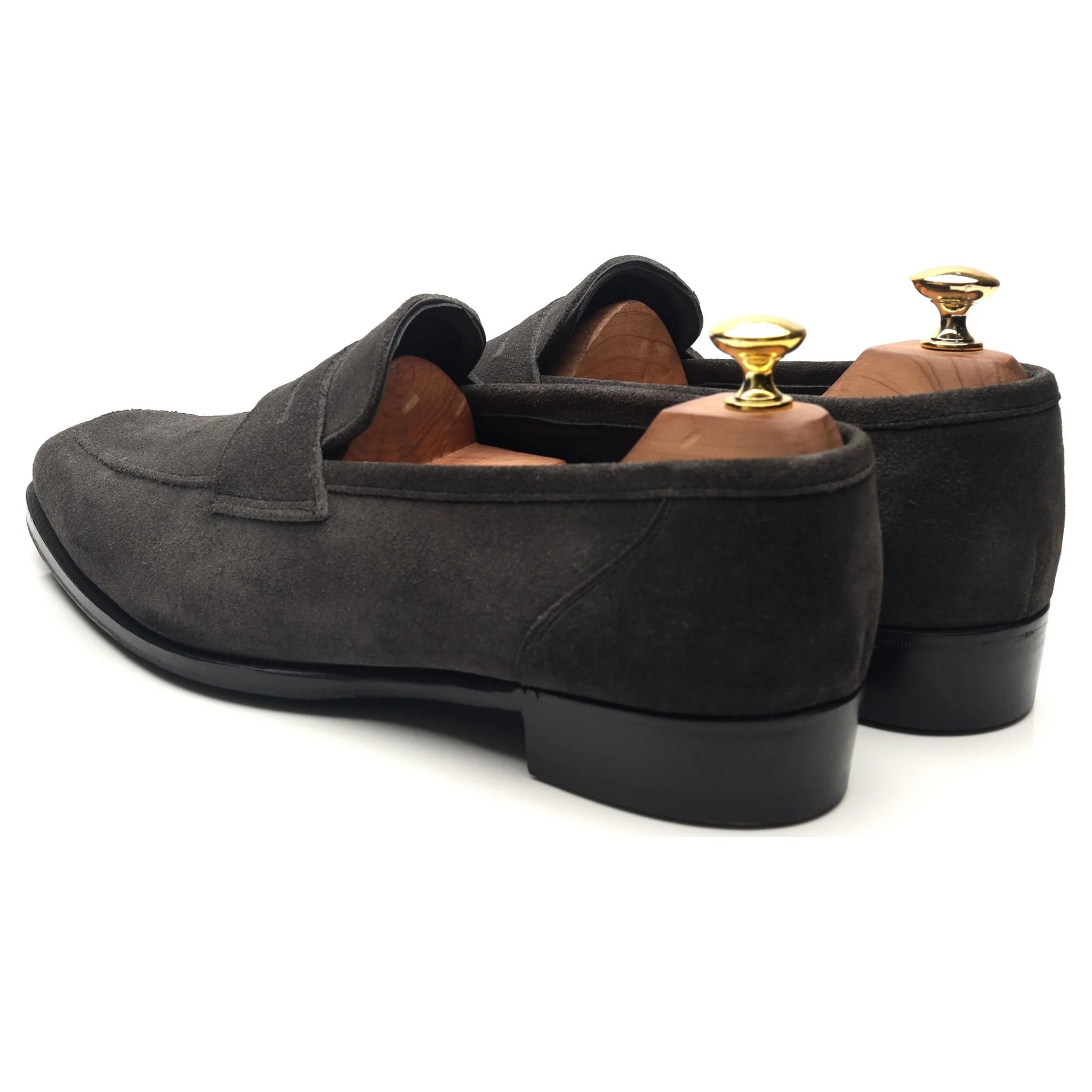 Kingsman 'Newport' Dark Grey Suede Loafers UK 8.5 E - Image 3