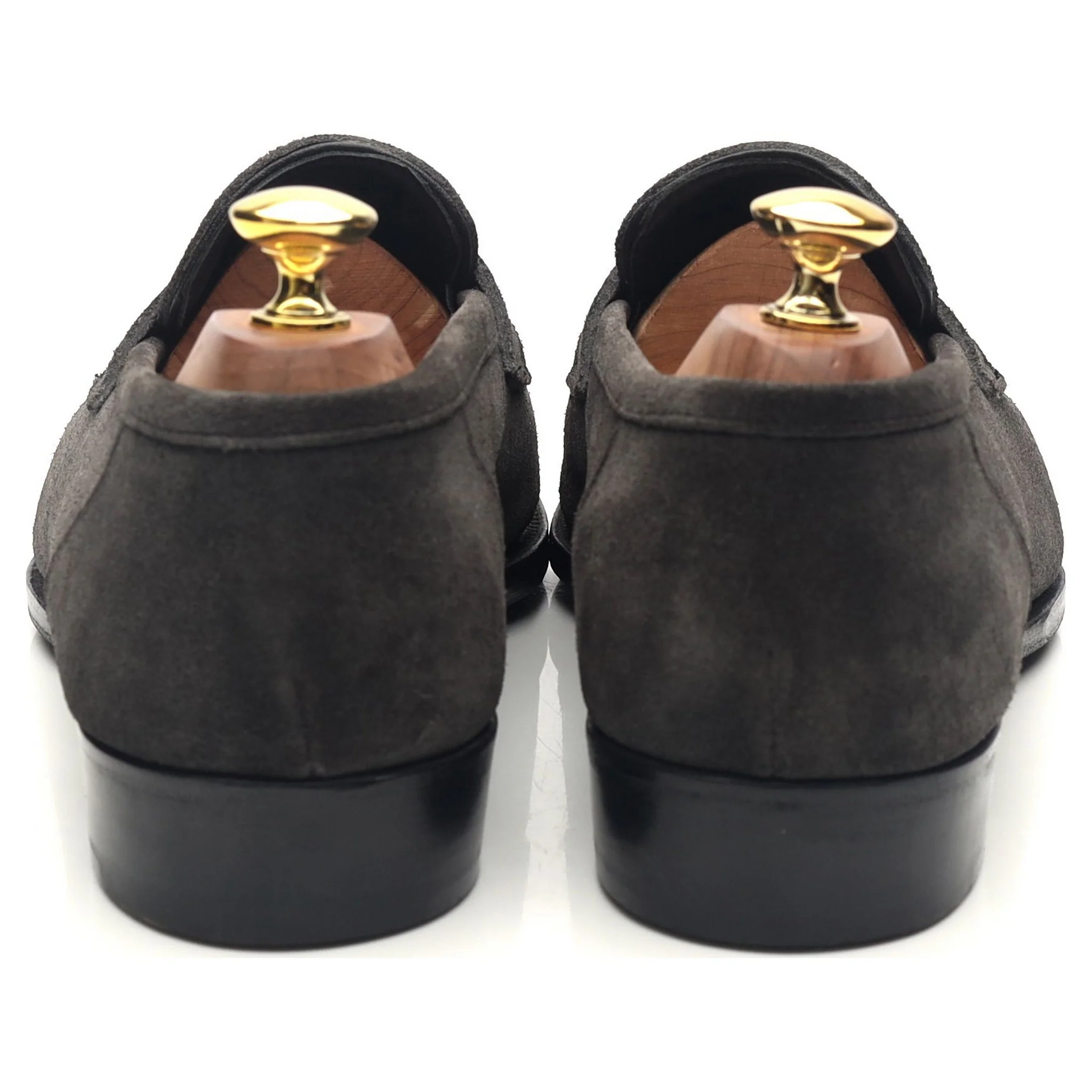 Kingsman 'Newport' Dark Grey Suede Loafers UK 8.5 E - Image 4